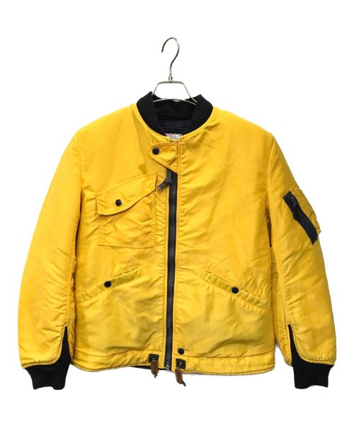 中古・古着通販】MISTER FREEDOM (ミスターフリーダム) SUGAR CANE (シュガーケーン) HELO JACKET  フライトジャケット イエロー サイズ:MEDIUM｜ブランド・古着通販 トレファク公式【TREFAC FASHION】スマホサイト