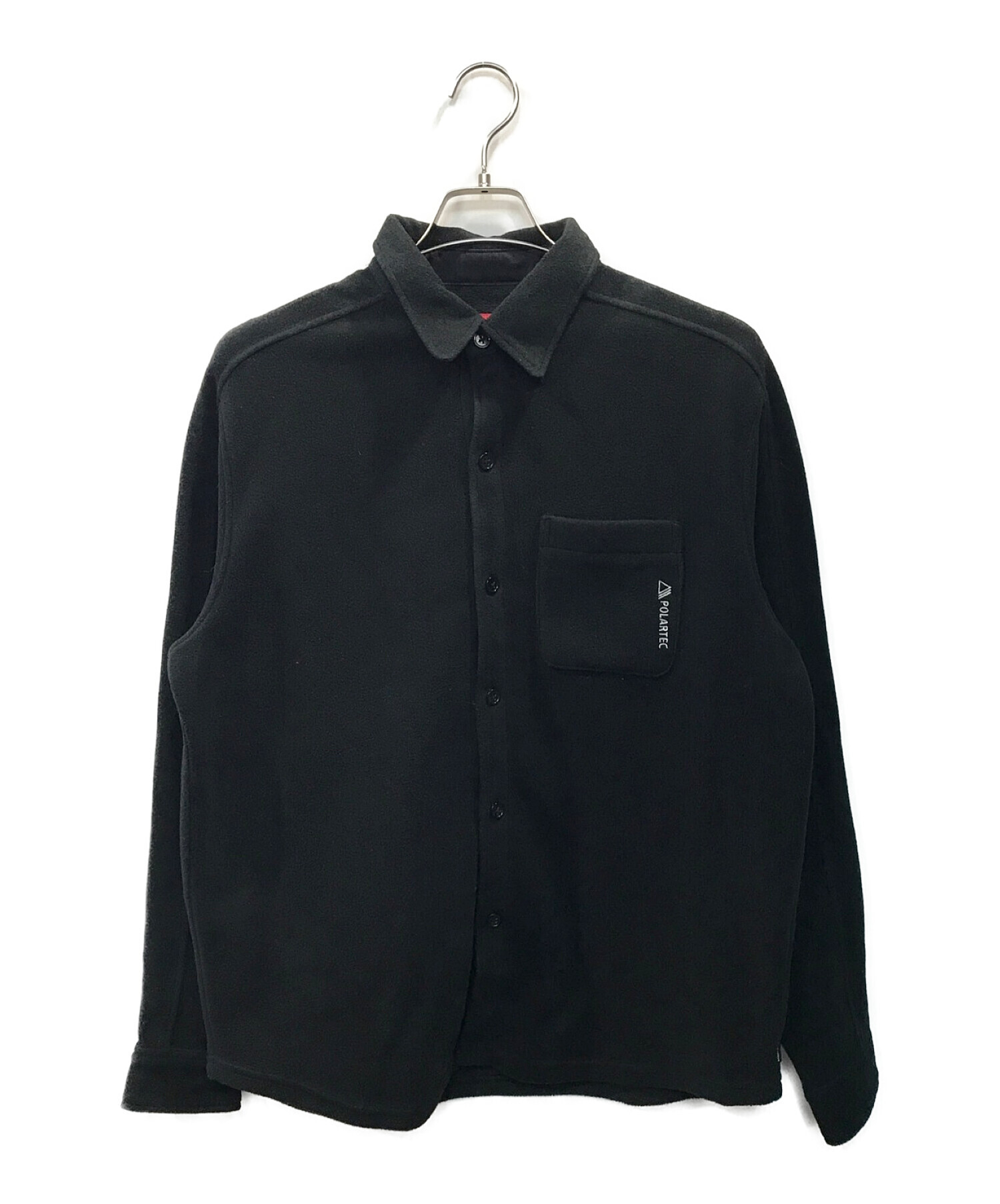 中古・古着通販】SUPREME (シュプリーム) Polartec Shirt ブラック ...