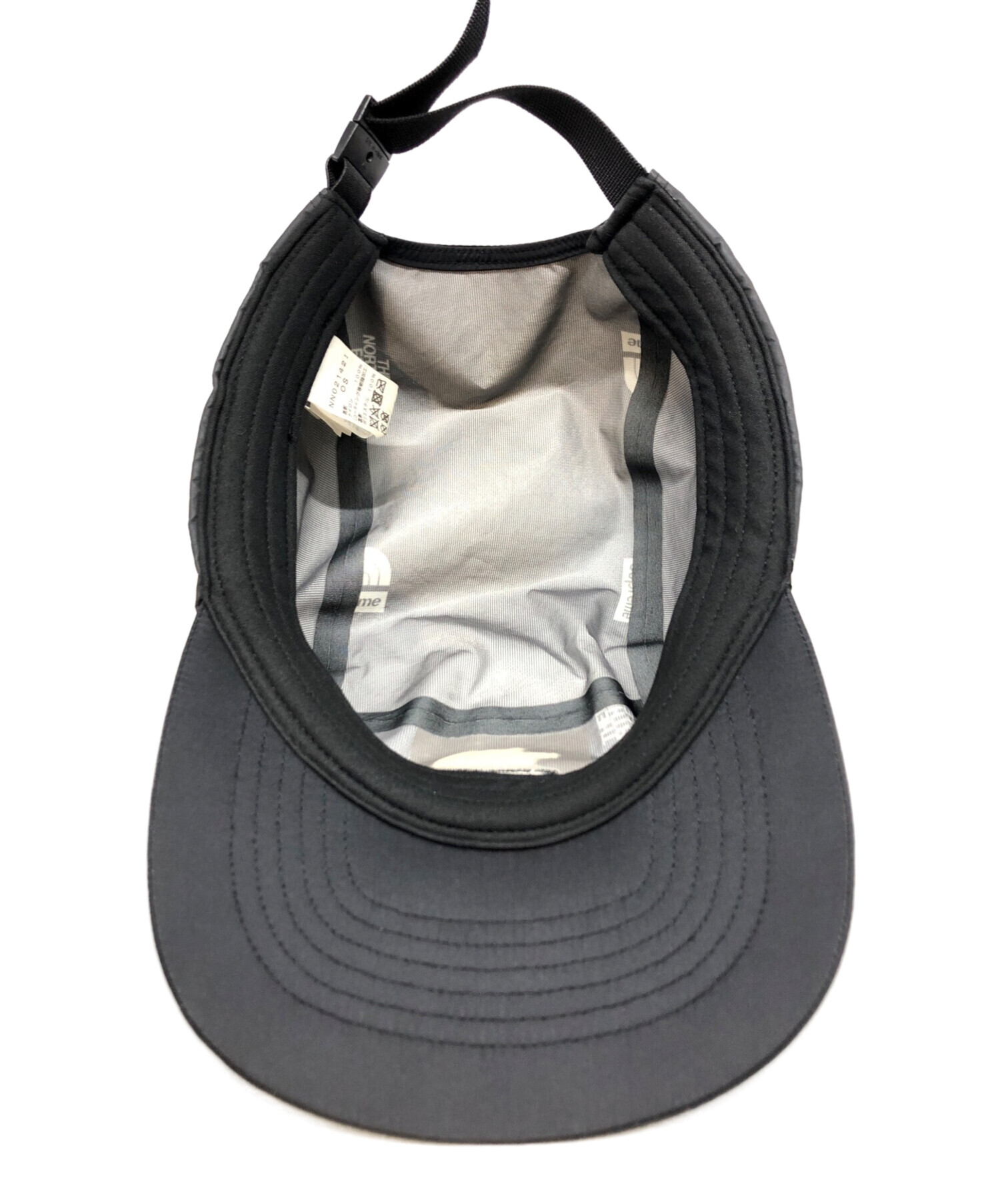 THE NORTH FACE × Supreme (ザノースフェイス×シュプリーム) Summit Series Outer Tape Seam  Camp Cap ブラック サイズ:OS