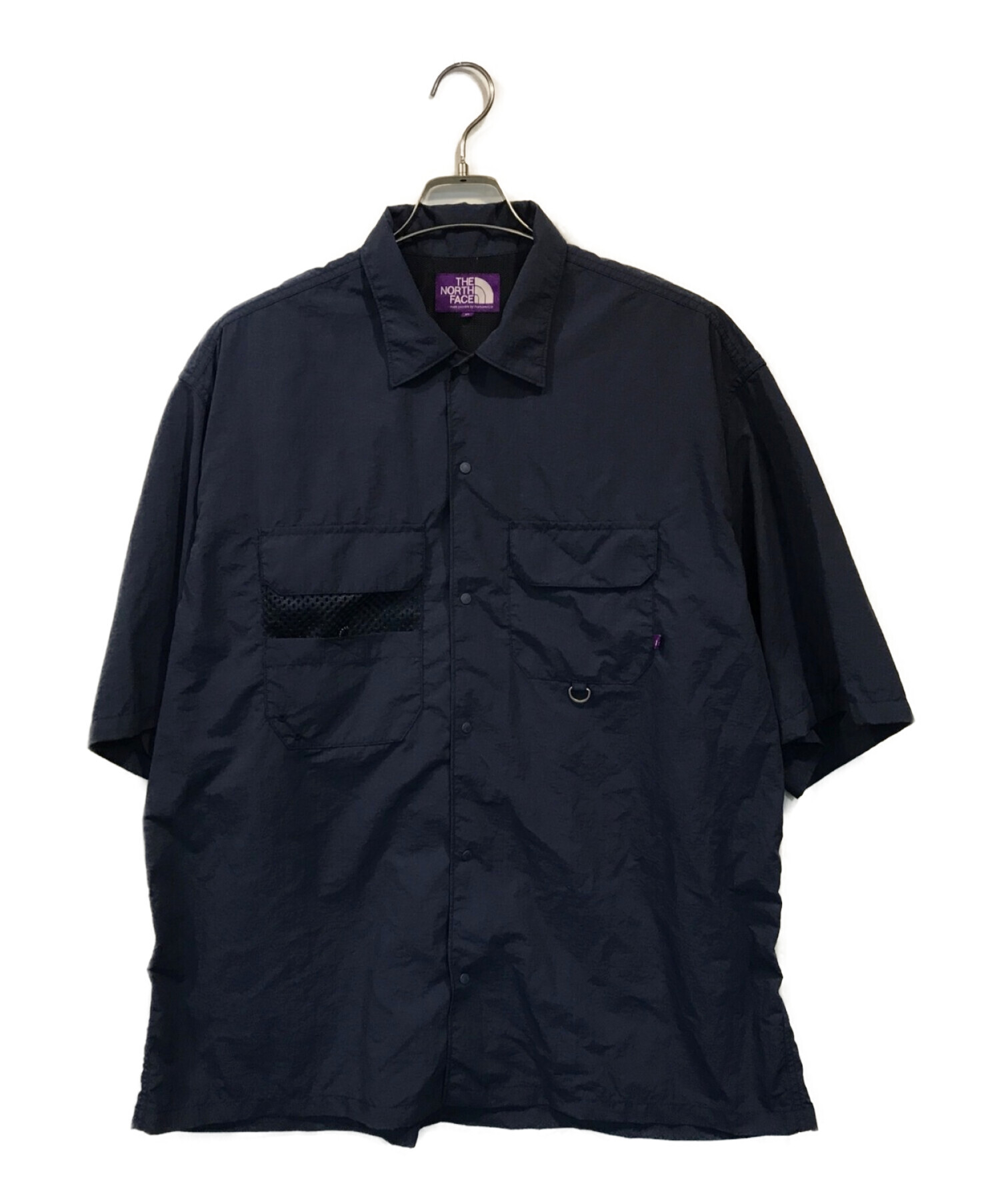 THE NORTHFACE PURPLELABEL (ザ・ノースフェイス パープルレーベル) Field H/S Shirt ネイビー サイズ:XL