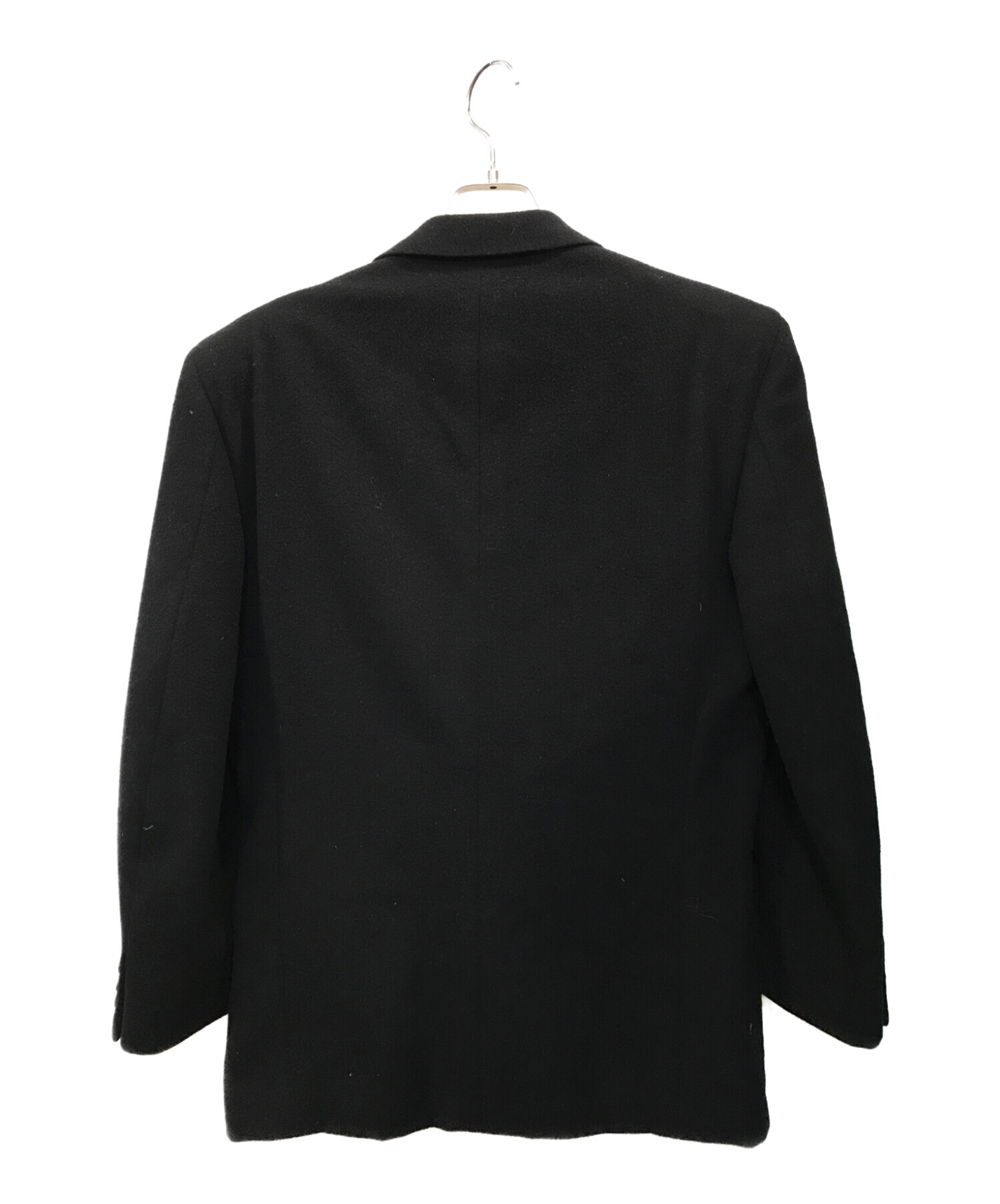 Yves Saint Laurent (イヴサンローラン) ウールテーラードジャケット ブラック サイズ:M