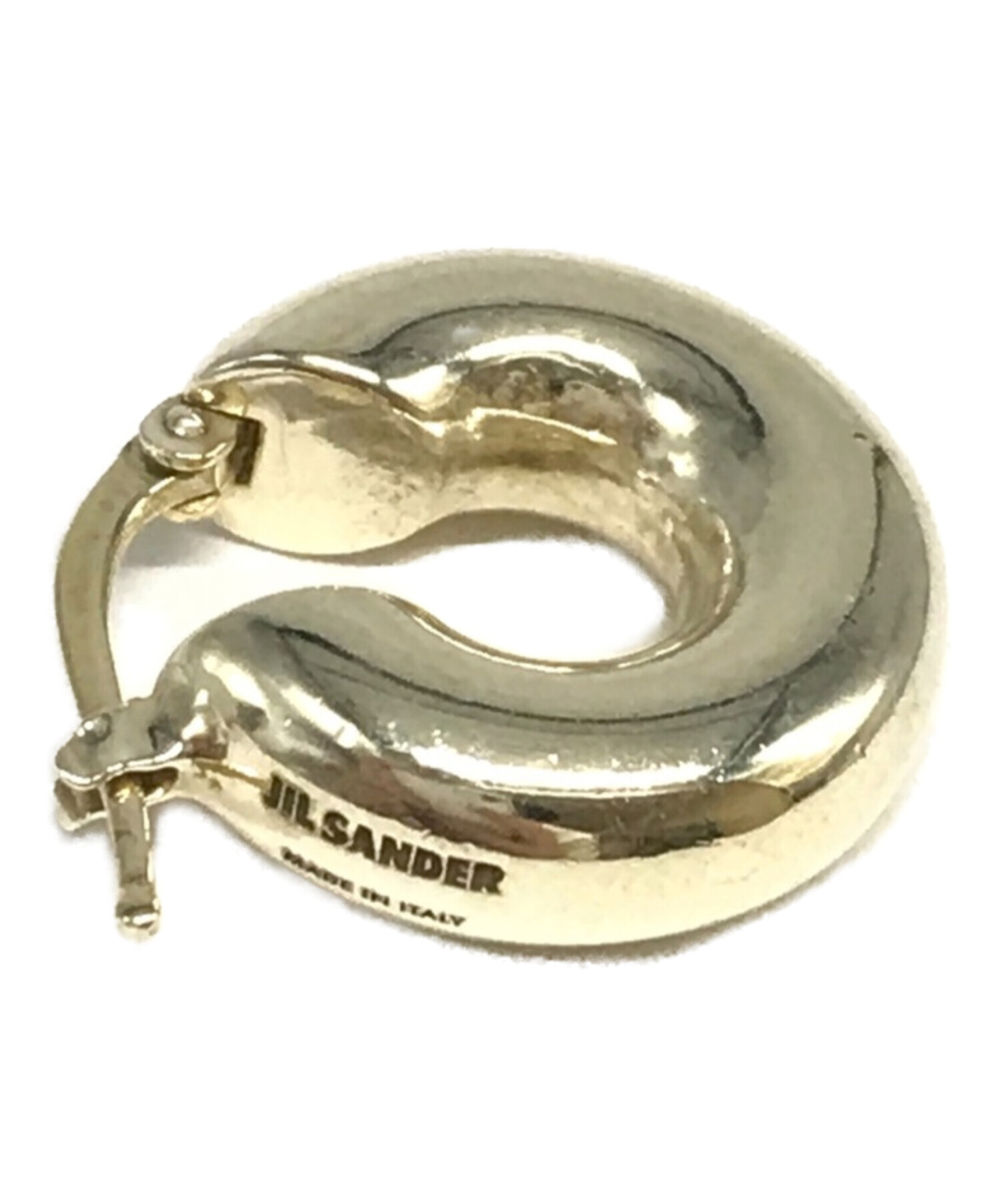 中古・古着通販】JIL SANDER (ジルサンダー) フープピアス ゴールド｜ブランド・古着通販 トレファク公式【TREFAC  FASHION】スマホサイト