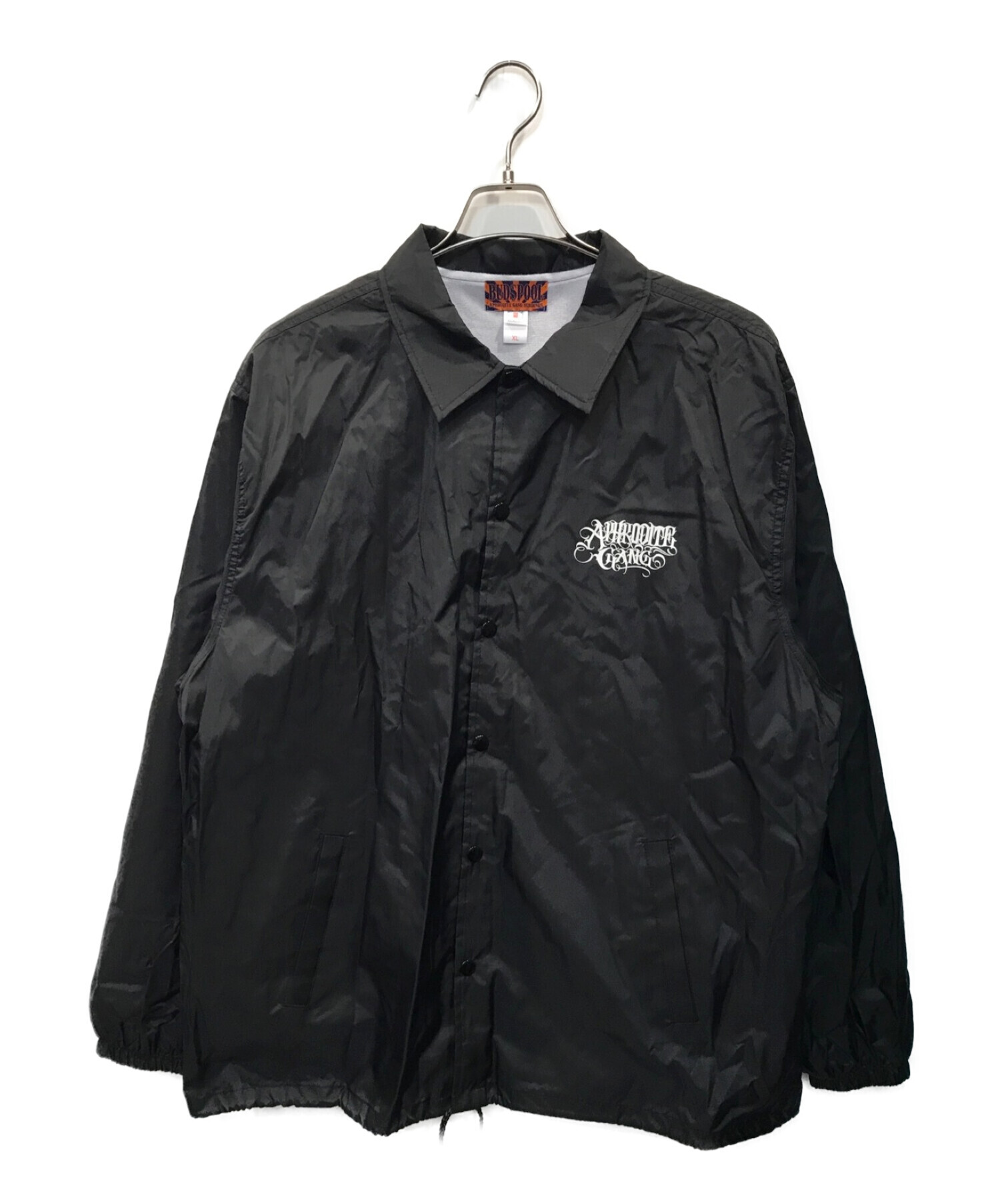 BUDSPOOL (バッズプール) COACH JACKET ブラック サイズ:XL