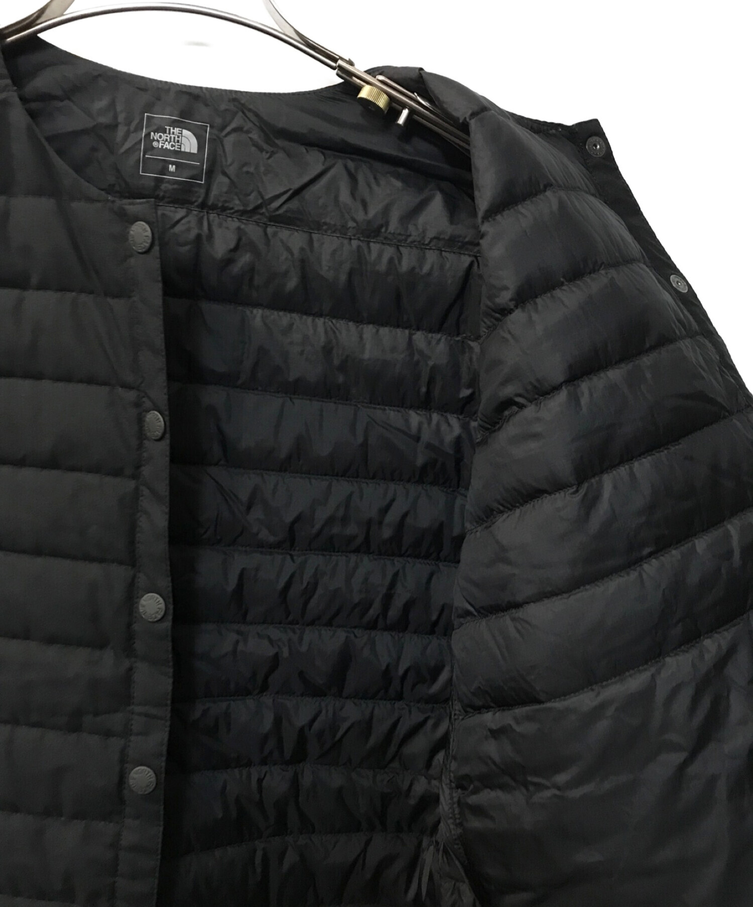 THE NORTH FACE (ザ ノース フェイス) ウィンドストッパーゼファーシェルカーディガン グレー サイズ:M