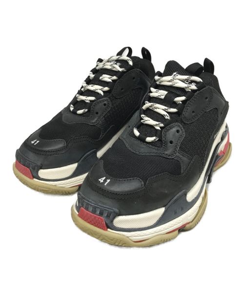 中古・古着通販】BALENCIAGA (バレンシアガ) TRIPLE S ブラック サイズ