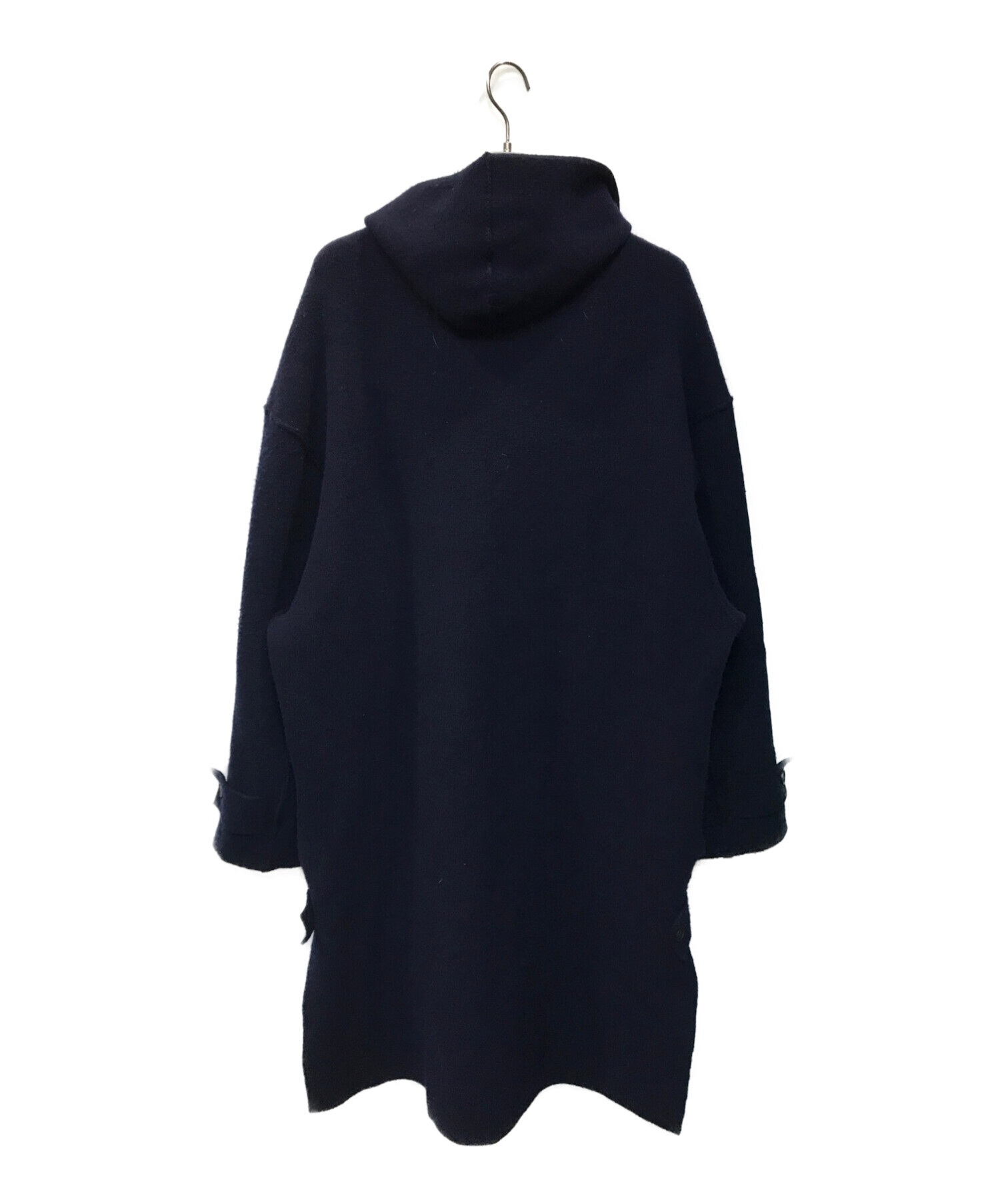 YOKE (ヨーク) 7G MILANO RIB HOODED COAT ネイビー サイズ:M