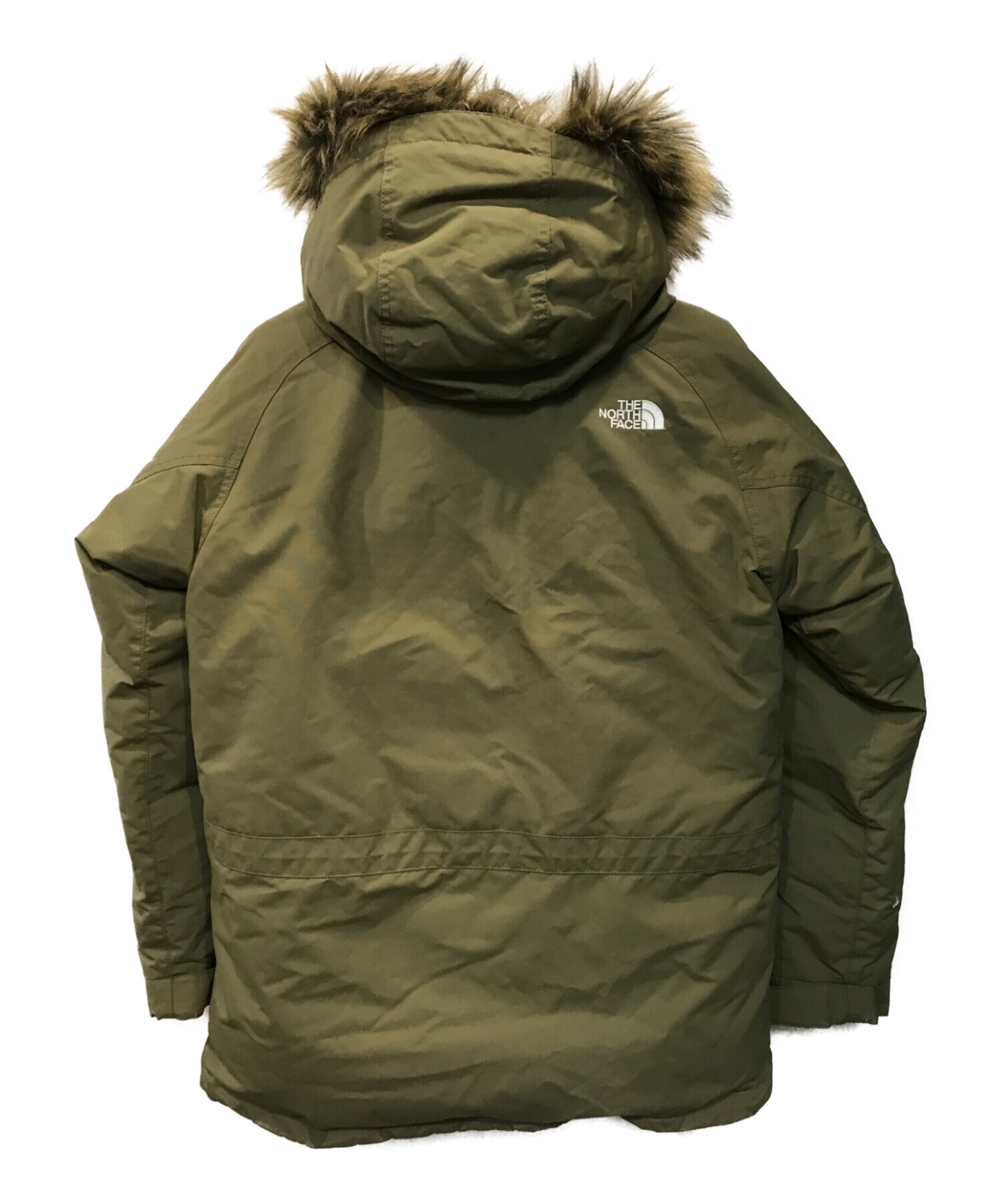 THE NORTH FACE (ザ ノース フェイス) マクマードパーカ カーキ サイズ:M