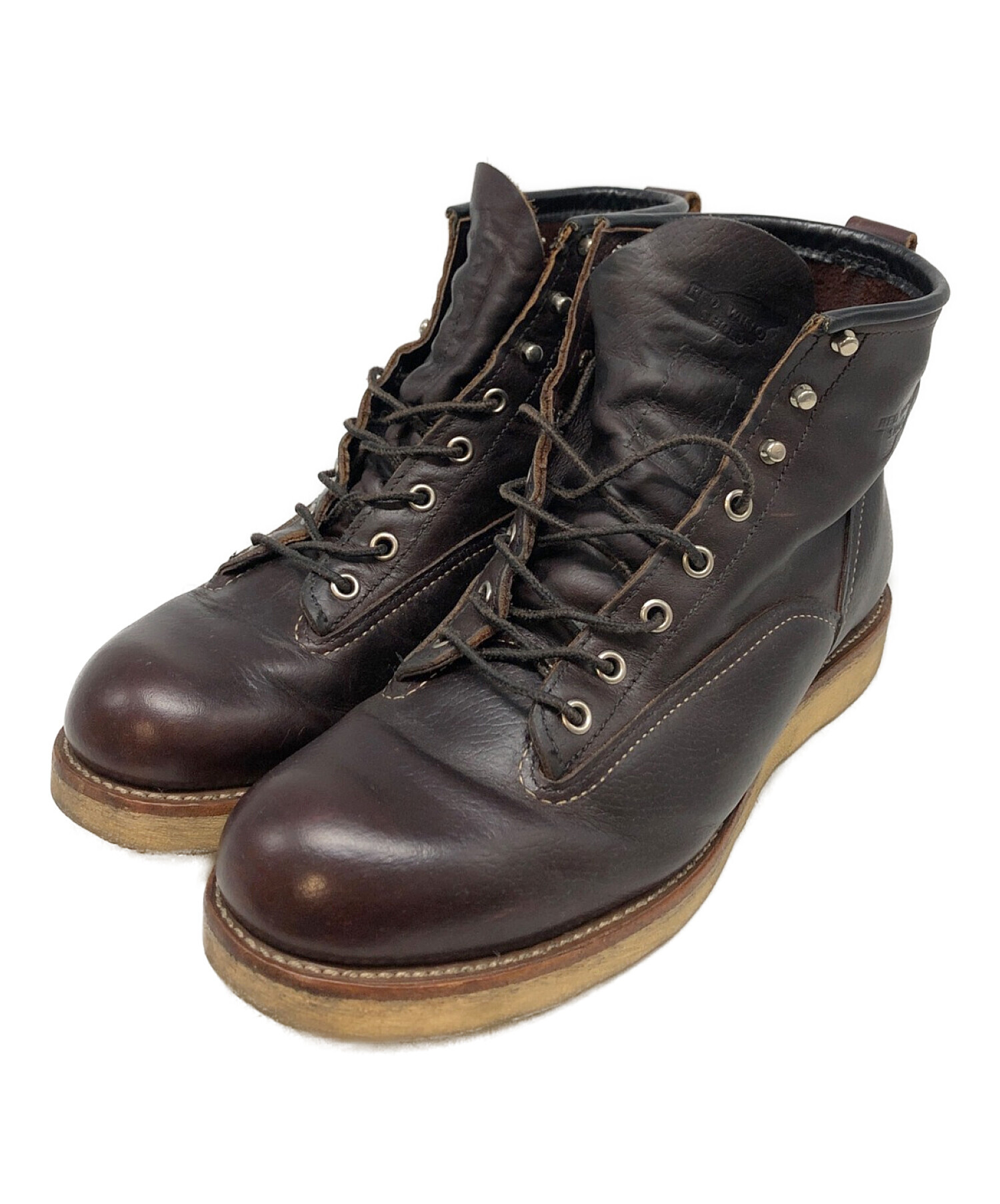 中古・古着通販】RED WING (レッドウィング) LINEMAN BOOTS ブラウン