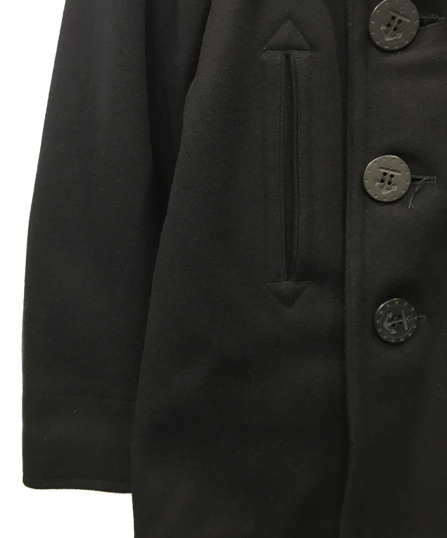 THE REAL McCOY'S (ザ・リアルマッコイズ) U.S.NAVY10ボタンPEA COAT ネイビー サイズ:40