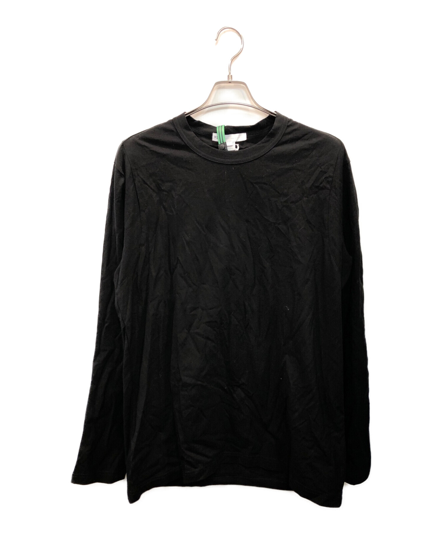 中古・古着通販】Y-3 (ワイスリー) M CH2 DRY CREPE JERSEY LS TEE ブラック サイズ:M｜ブランド・古着通販  トレファク公式【TREFAC FASHION】スマホサイト