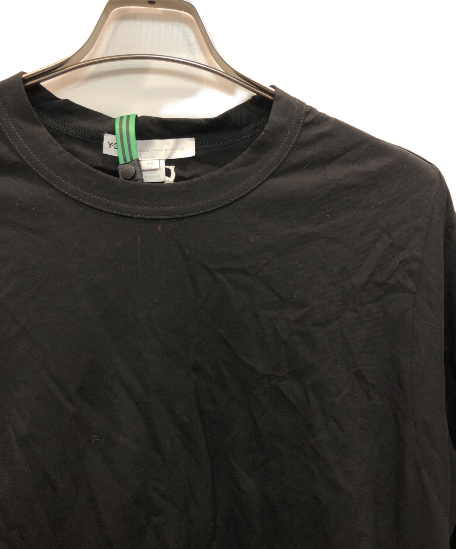 中古・古着通販】Y-3 (ワイスリー) M CH2 DRY CREPE JERSEY LS TEE ブラック サイズ:M｜ブランド・古着通販  トレファク公式【TREFAC FASHION】スマホサイト