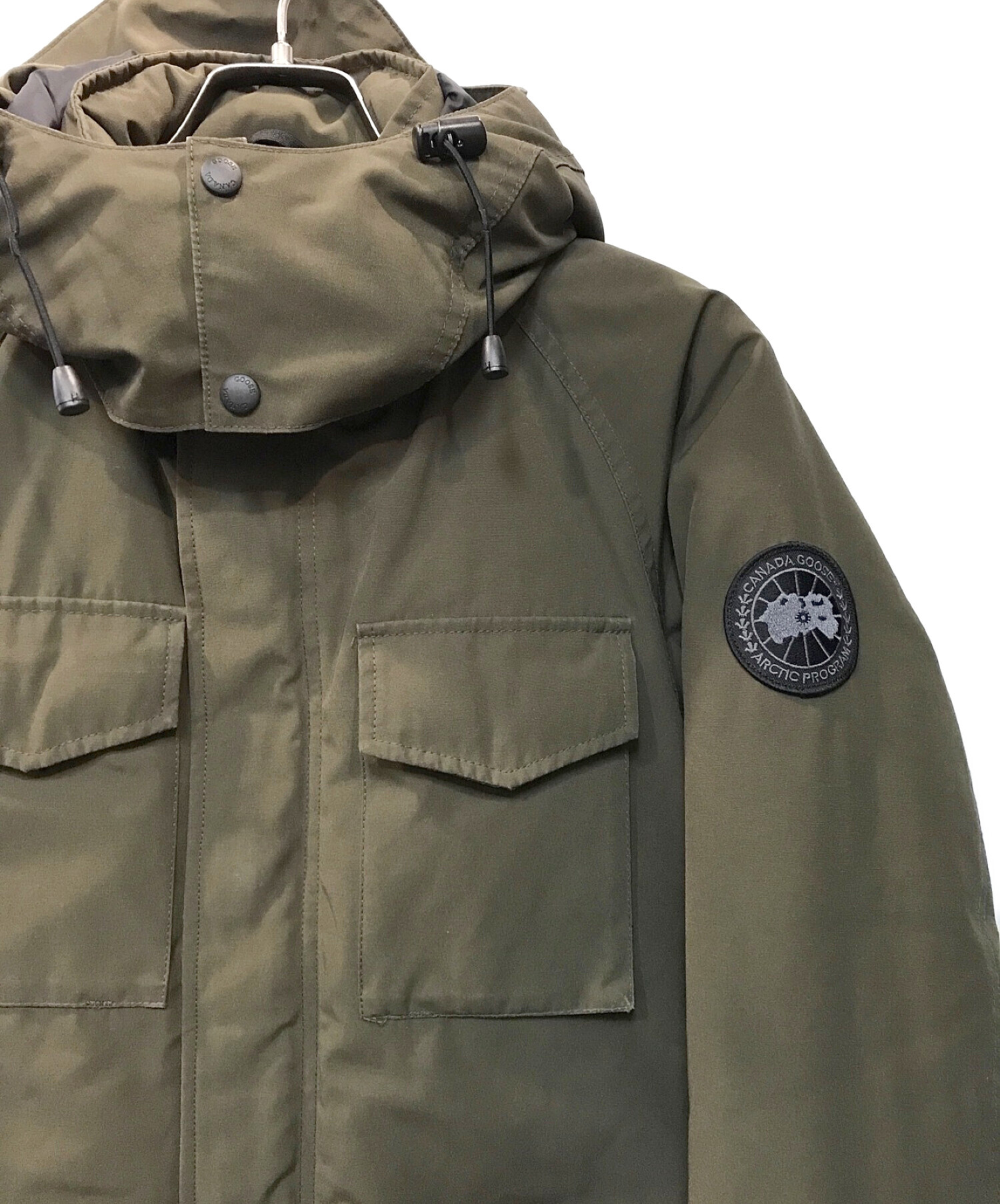 中古・古着通販】CANADA GOOSE (カナダグース) KAMLOOPS JACKET カーキ サイズ:XS｜ブランド・古着通販  トレファク公式【TREFAC FASHION】スマホサイト