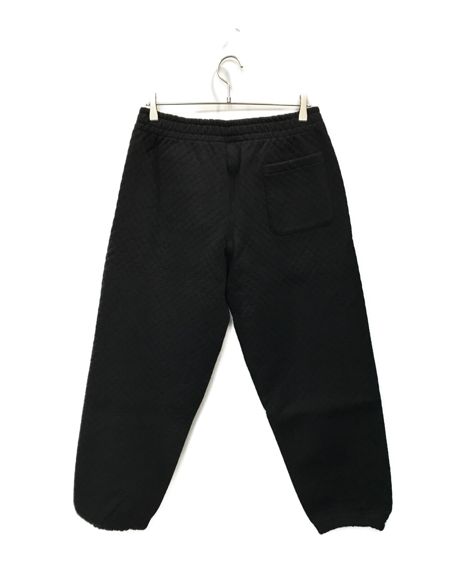 Supreme (シュプリーム) 23ss Micro Quilted Sweatpant ブラック サイズ:SMALL