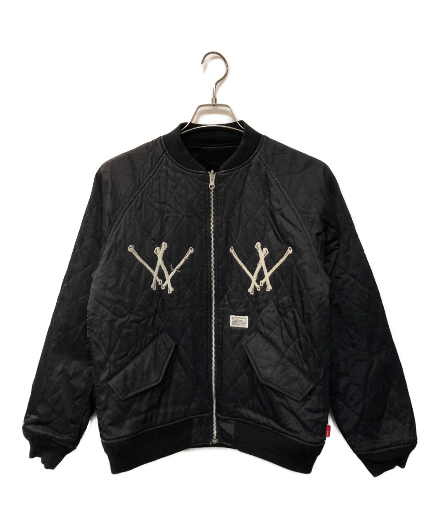 WTAPS (ダブルタップス) リバーシブルスカジャンジャケット ブラック サイズ:M