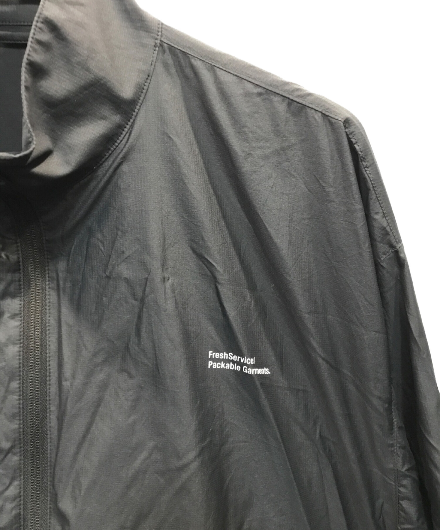 FreshService (フレッシュサービス) PERTEX QUANTUM AIR PACKABLE STAND COLLAR SHELL  ブラック サイズ:M