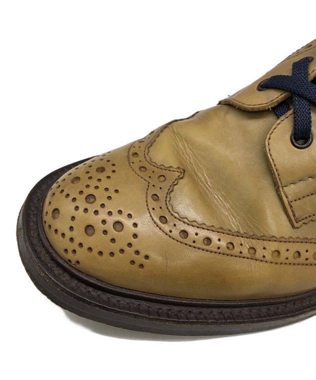 Tricker's (トリッカーズ) カントリーブーツ ベージュ サイズ:9　2/1