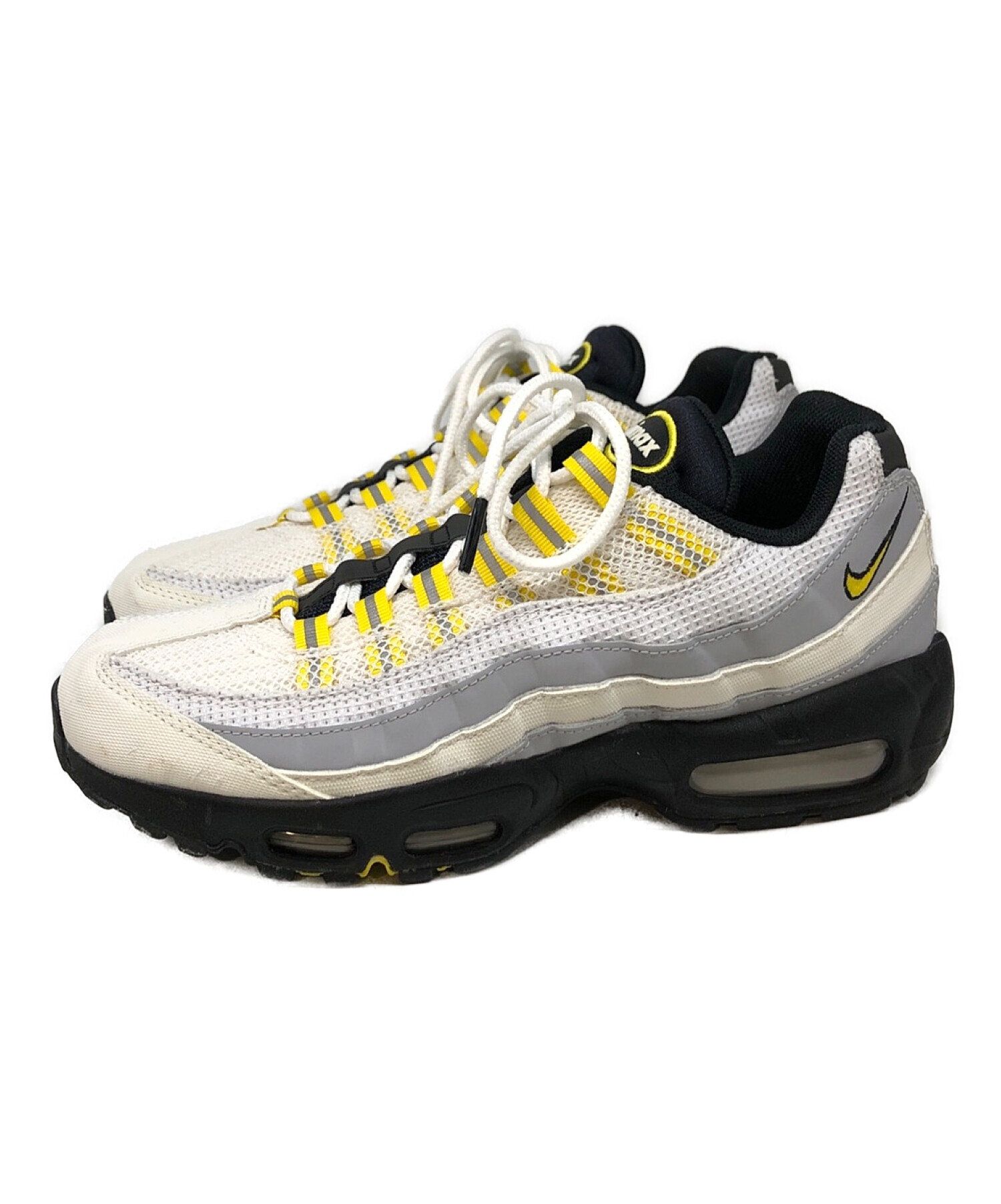 中古・古着通販】NIKE (ナイキ) AIR MAX 95 ESSENTIAL ホワイト×グレー ...