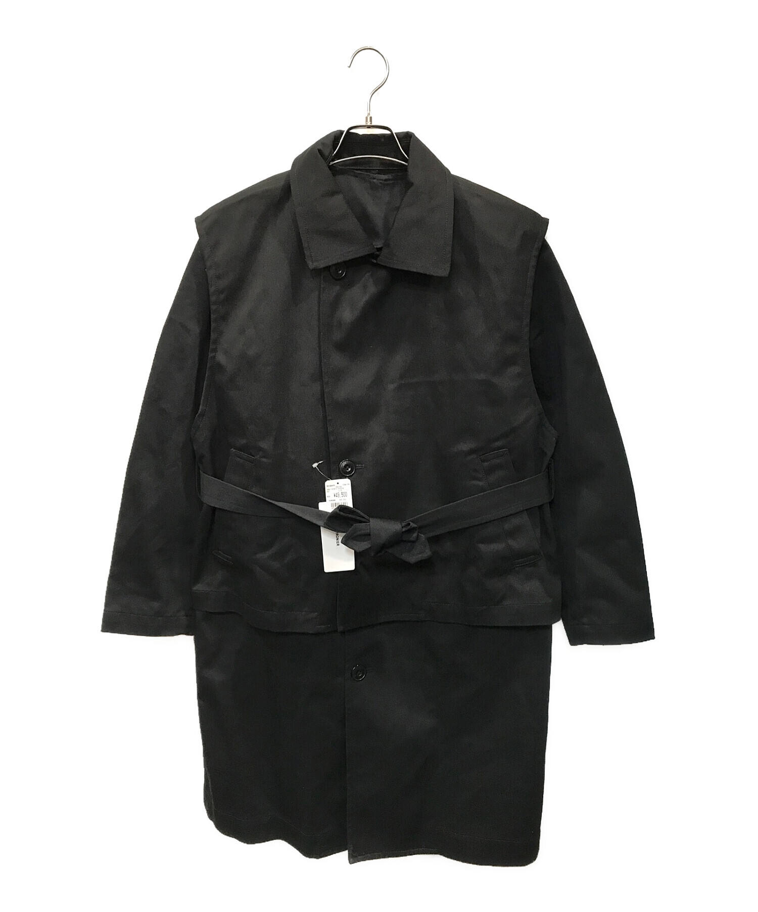 中古・古着通販】Dickies (ディッキーズ) Toironier (トワロニエ) Layered Trench Coat ブラック  サイズ:1｜ブランド・古着通販 トレファク公式【TREFAC FASHION】スマホサイト