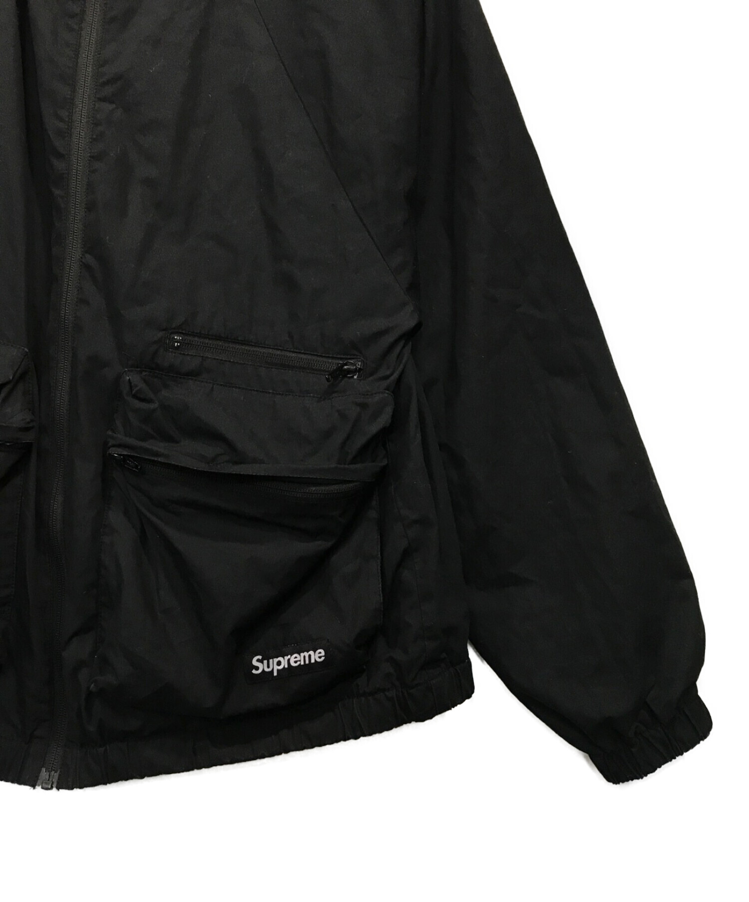 SUPREME (シュプリーム) 23SS Raglan Utility Jacket ブラック サイズ:M