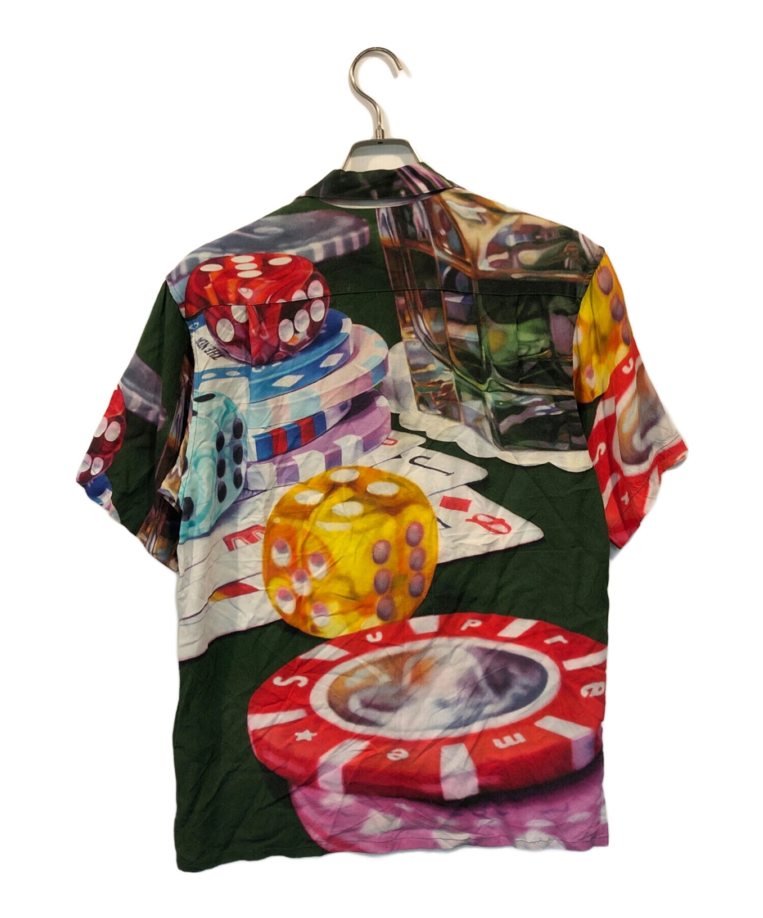 SUPREME (シュプリーム) Casino Rayon Shirt グリーン サイズ:M