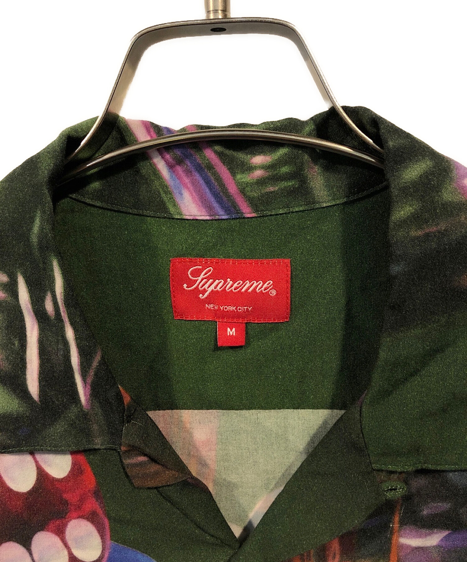 SUPREME (シュプリーム) Casino Rayon Shirt グリーン サイズ:M