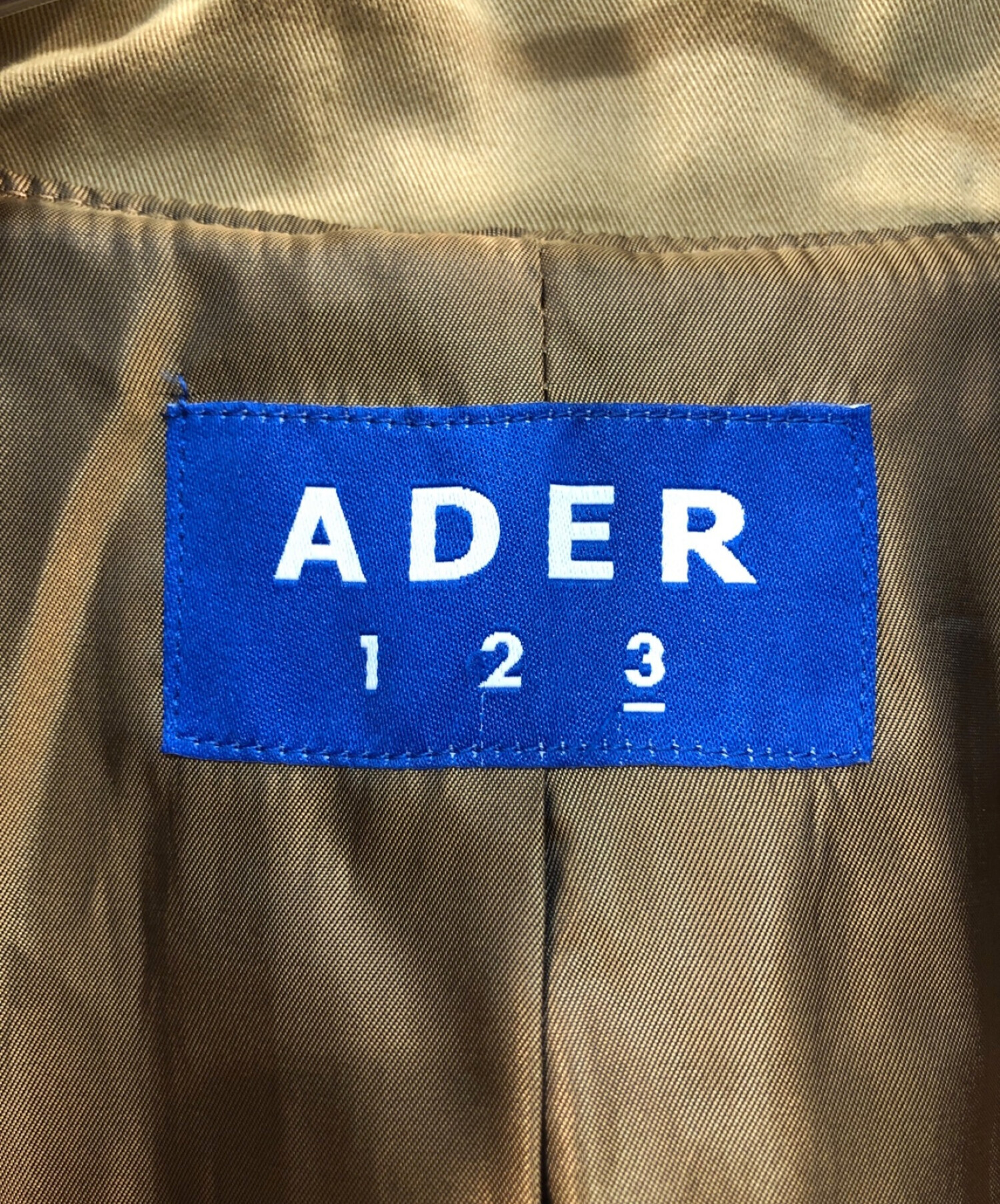 ADER error (アーダーエラー) カットオフトレンチコート ベージュ サイズ:FREE