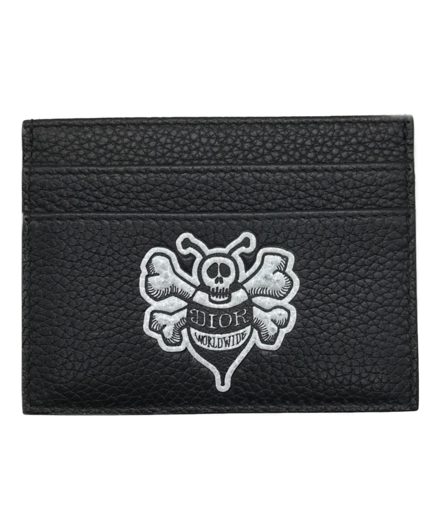 DIOR HOMME (ディオール オム) stussy (ステューシー) Bee Card Holder ブラック