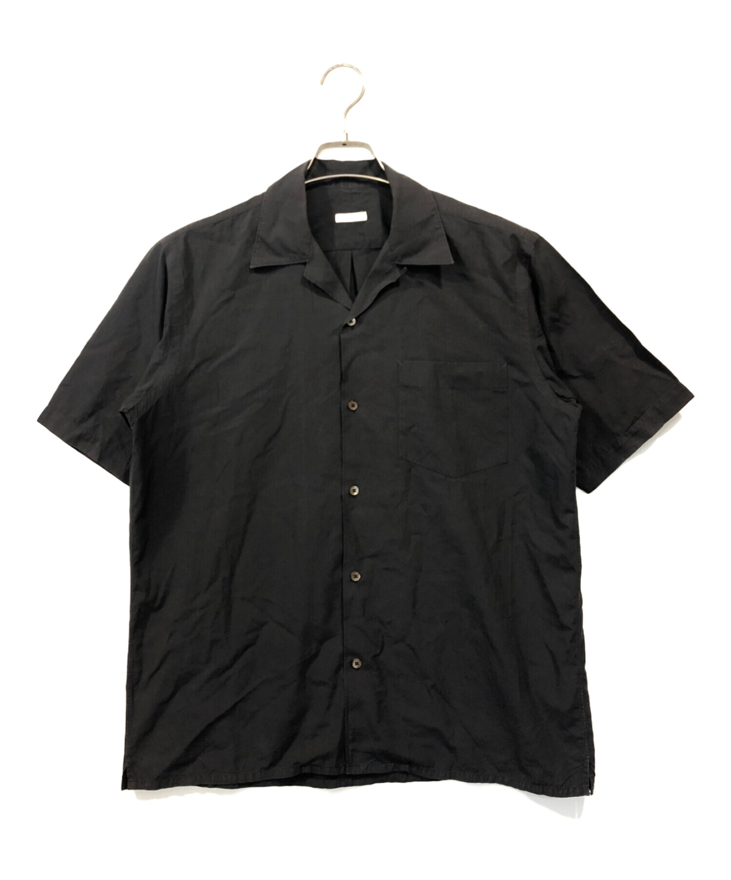 COMOLI (コモリ) オープンカラーシャツ ネイビー サイズ:SIZE 1