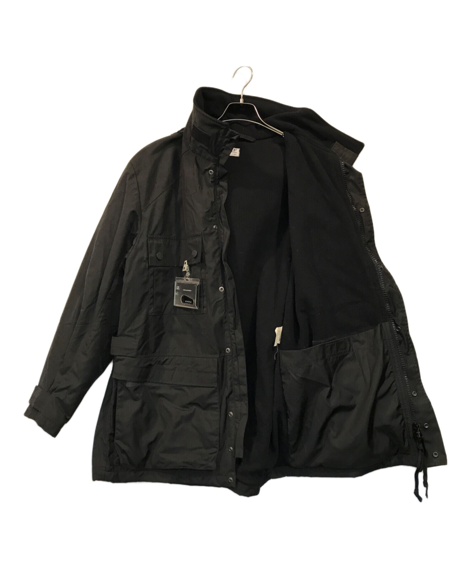 C.P COMPANY (シーピーカンパニー) Urban Protection Metropolis Jacket ブラック サイズ:SIZE 48