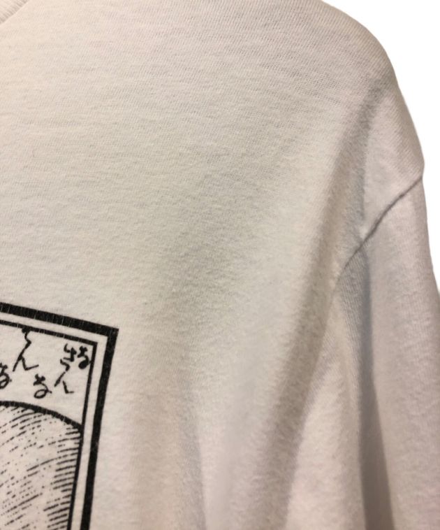 SUPREME (シュプリーム) SASQUATCHfabrix. (サスクワッチファブリックス) 16SS Shunga L/S Tee ホワイト  サイズ:M