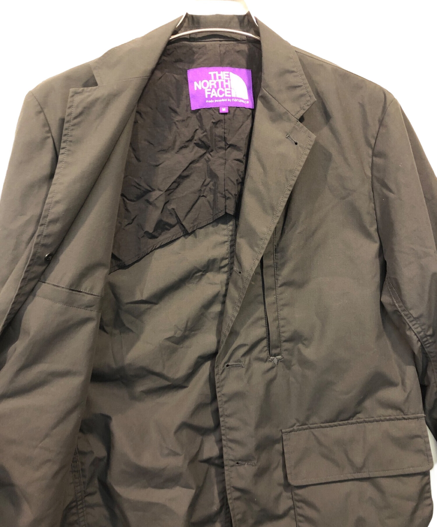 中古・古着通販】THE NORTHFACE PURPLELABEL (ザ・ノースフェイス パープルレーベル) BERKELEY JACKET ブラック  サイズ:M｜ブランド・古着通販 トレファク公式【TREFAC FASHION】スマホサイト