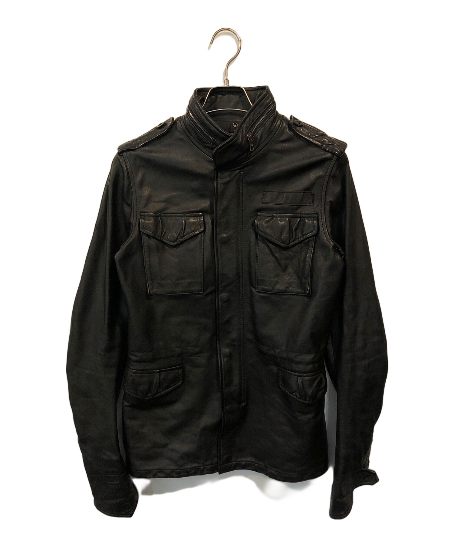 中古・古着通販】wjk (ダブルジェイケー) M65 WILD HORSE JACKET ブラック サイズ:L｜ブランド・古着通販  トレファク公式【TREFAC FASHION】スマホサイト