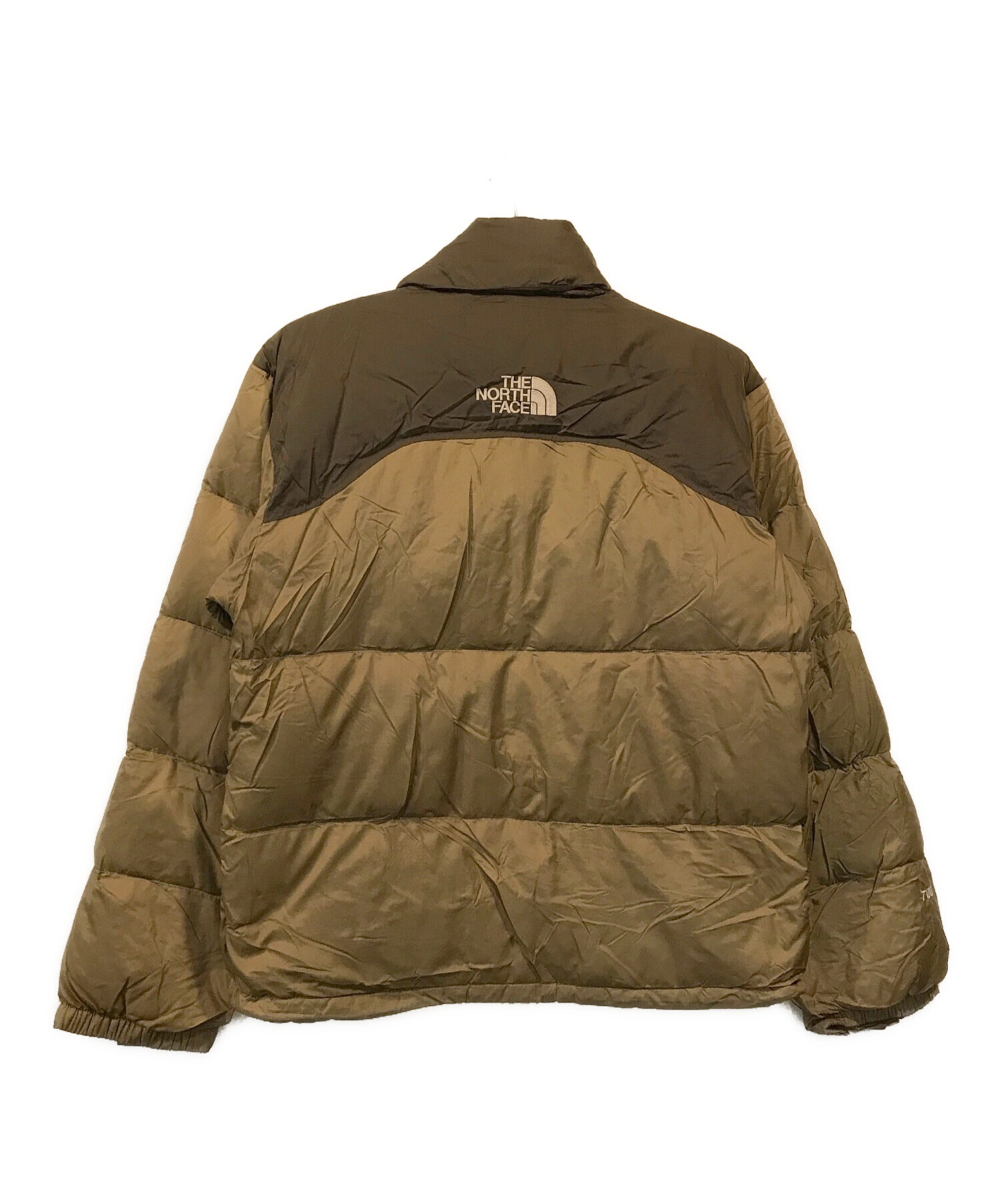 THE NORTH FACE (ザ ノース フェイス) ヌプシダウンジャケット ブラウン サイズ:S