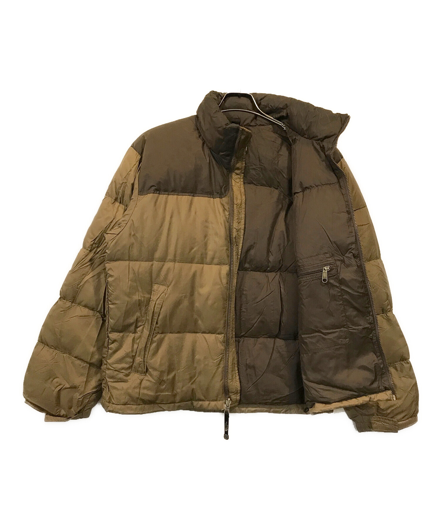 THE NORTH FACE (ザ ノース フェイス) ヌプシダウンジャケット ブラウン サイズ:S