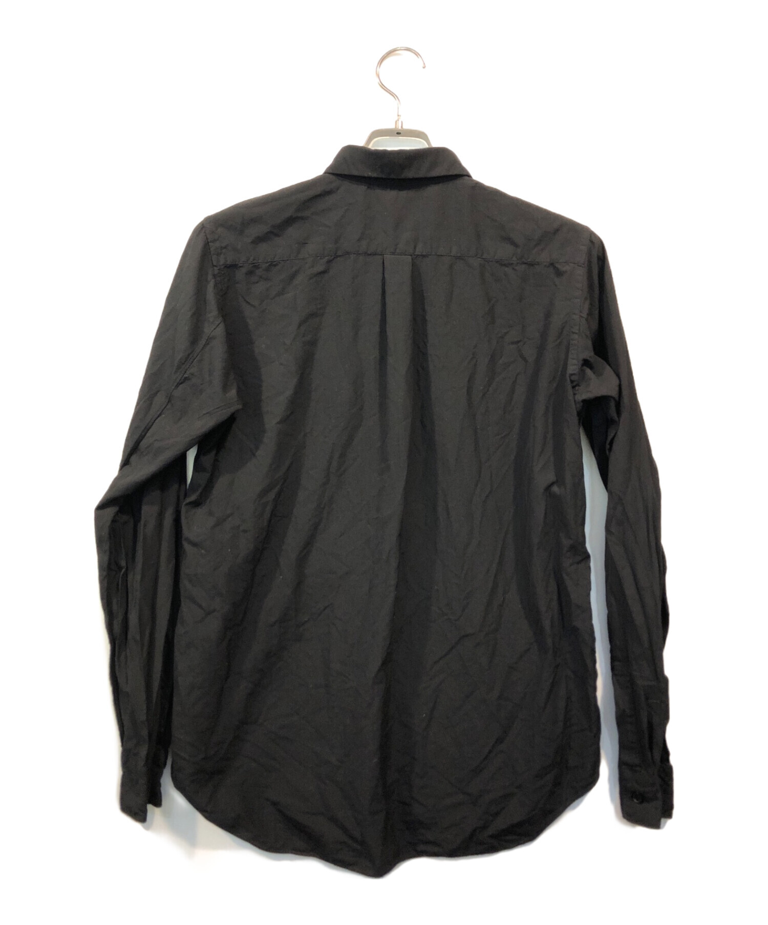 BLACK COMME des GARCONS (ブラック コムデギャルソン) マルチジップデザインジップシャツ ブラック サイズ:M
