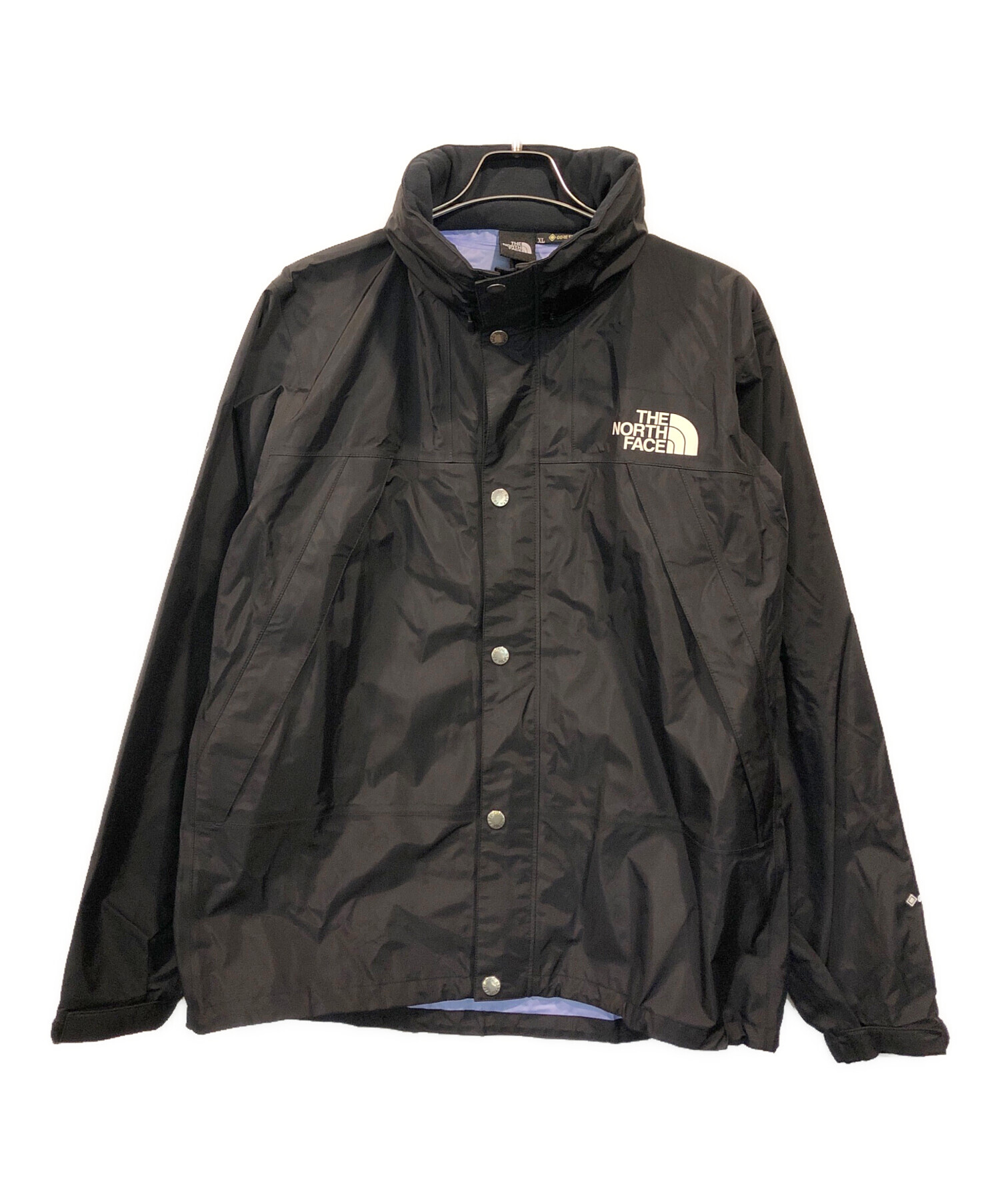 中古・古着通販】THE NORTH FACE (ザ ノース フェイス) マウンテンレインテックスジャケット ブラック サイズ:XL｜ブランド・古着通販  トレファク公式【TREFAC FASHION】スマホサイト