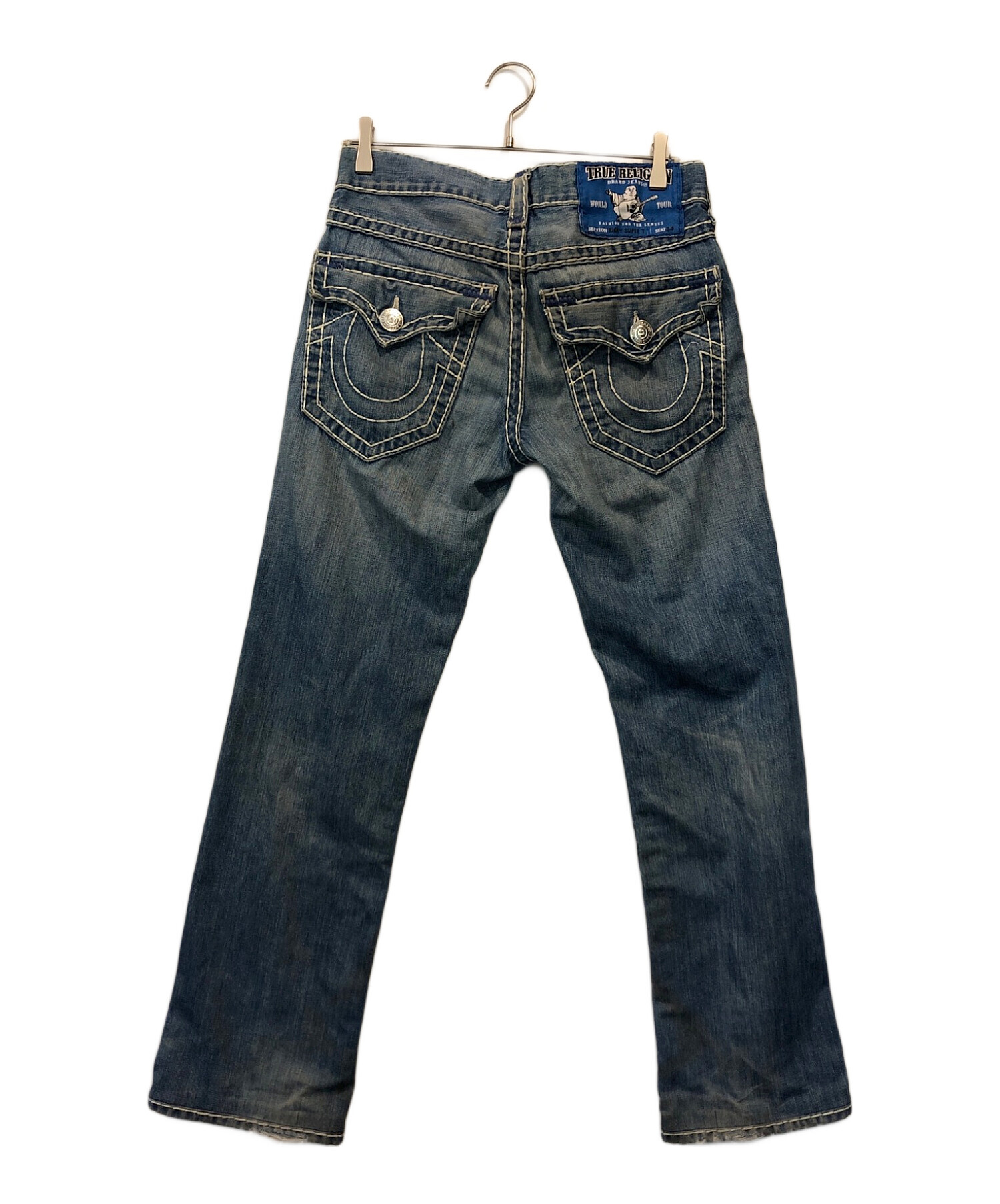 中古・古着通販】TRUE RELIGION (トゥルー レリジョン) RICKY SUPER Tデニムパンツ インディゴ  サイズ:M｜ブランド・古着通販 トレファク公式【TREFAC FASHION】スマホサイト