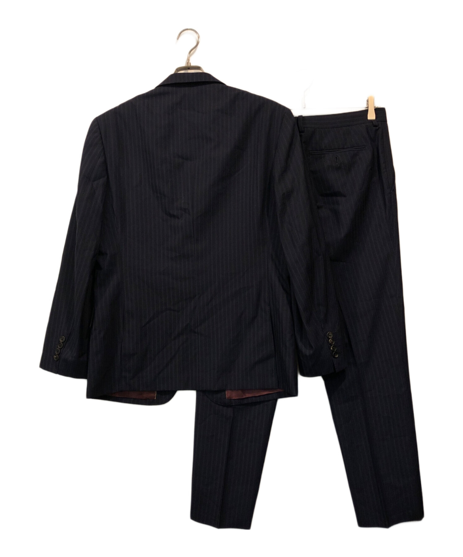 中古・古着通販】Paul Smith COLLECTION (ポールスミス コレクション) ERMENEGILDO ZEGNA  (エルメネジルド・ゼニア) セットアップスーツ ネイビー サイズ:LX｜ブランド・古着通販 トレファク公式【TREFAC FASHION】スマホサイト