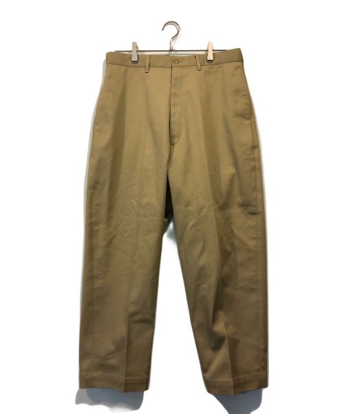 中古・古着通販】N.HOOLYWOOD (エヌ ハリウッド) CENTER CREASED SLACKS ベージュ サイズ:40｜ブランド・古着通販  トレファク公式【TREFAC FASHION】スマホサイト