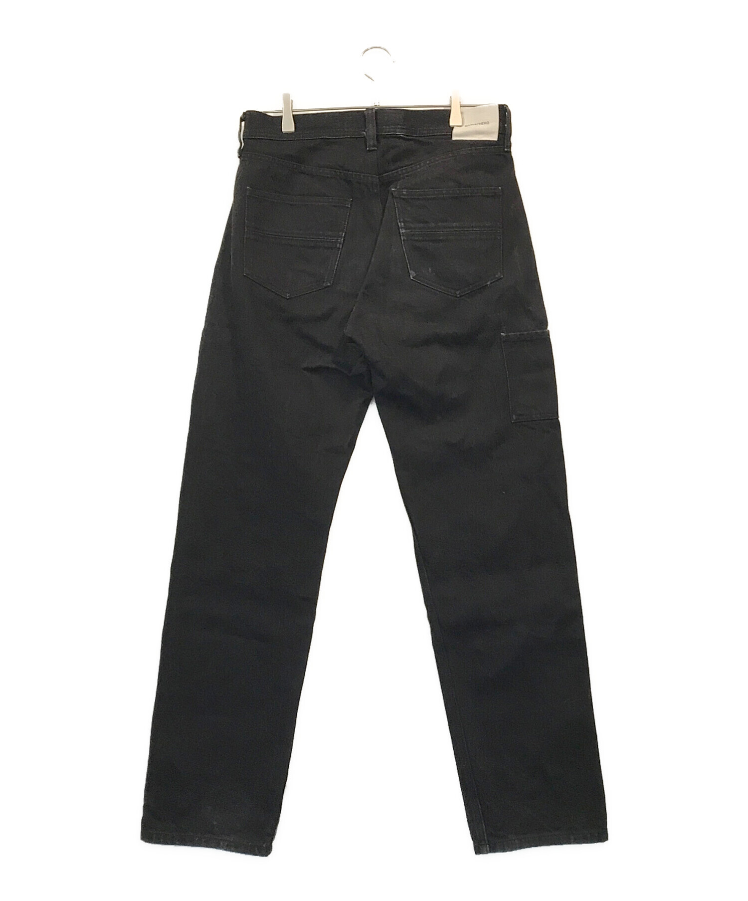 中古・古着通販】NAMACHEKO (ナマチェコ) zanyan denim jeans ブラック サイズ:M｜ブランド・古着通販  トレファク公式【TREFAC FASHION】スマホサイト