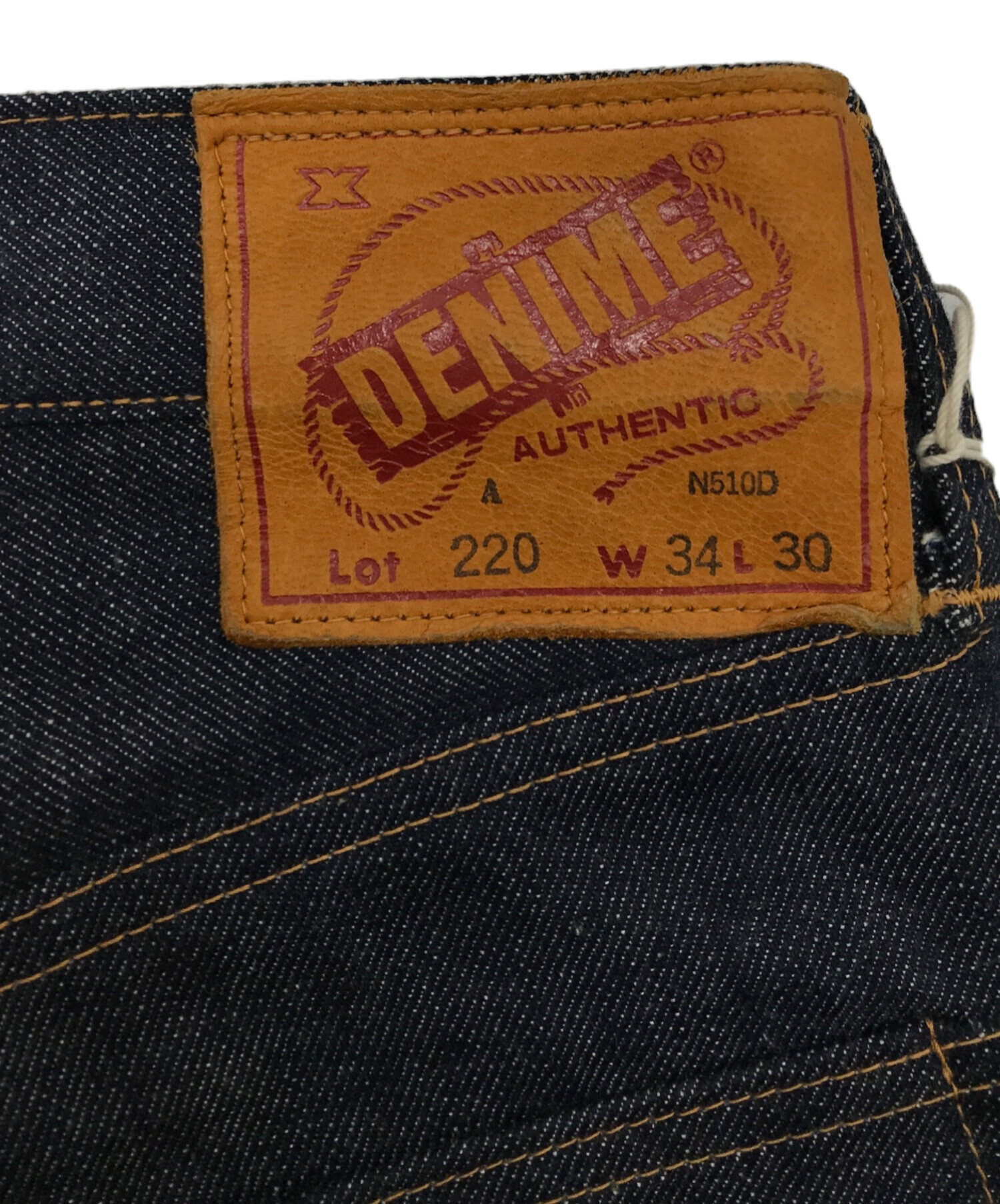 中古・古着通販】DENIME (ドゥニーム) WAREHOUSE (ウエアハウス) OFFSET XX MODELデニムパンツ インディゴ  サイズ:86cm(W34) 未使用品｜ブランド・古着通販 トレファク公式【TREFAC FASHION】スマホサイト