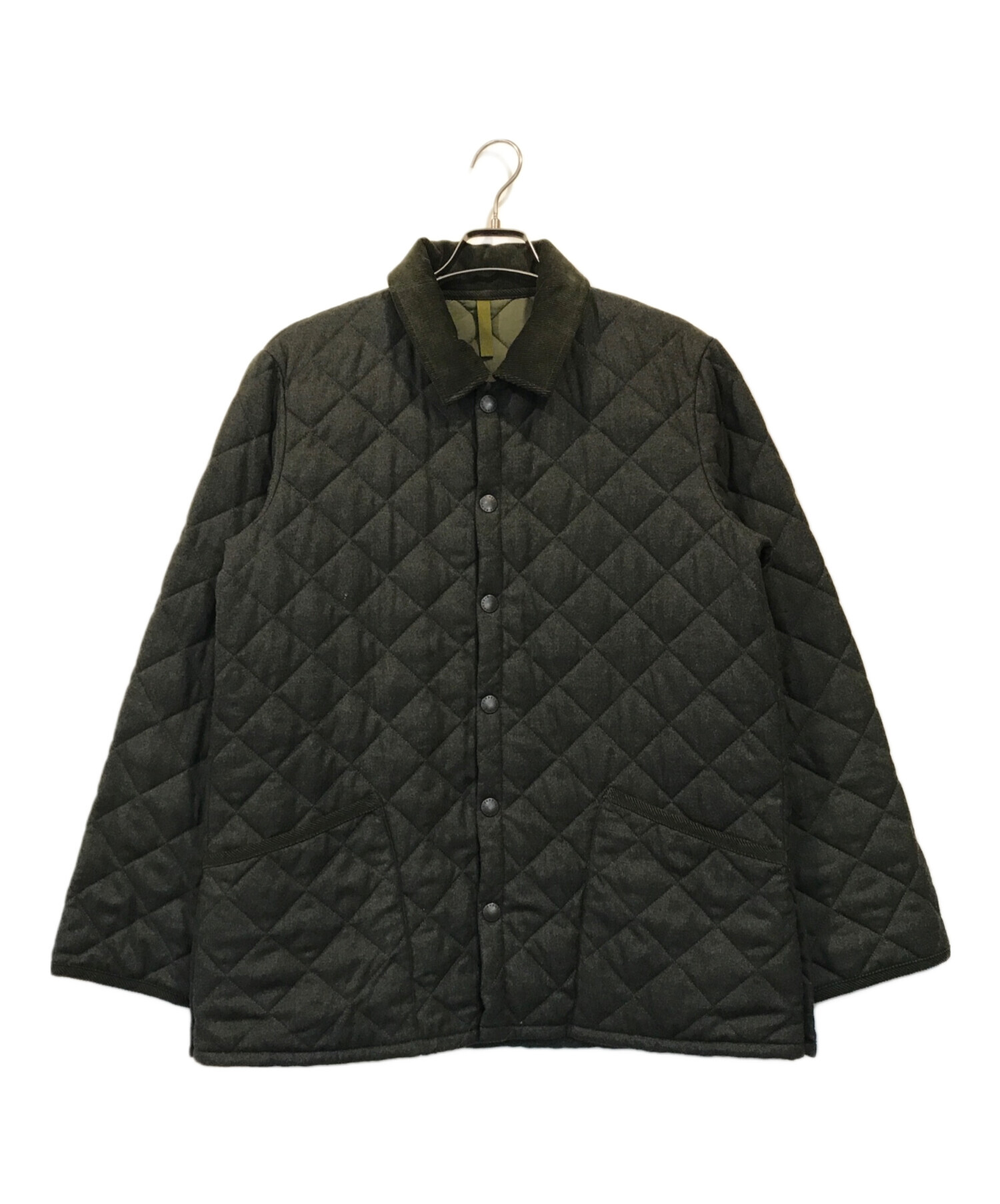 Barbour (バブアー) キルティングジャケット グレー サイズ:SIZE 42