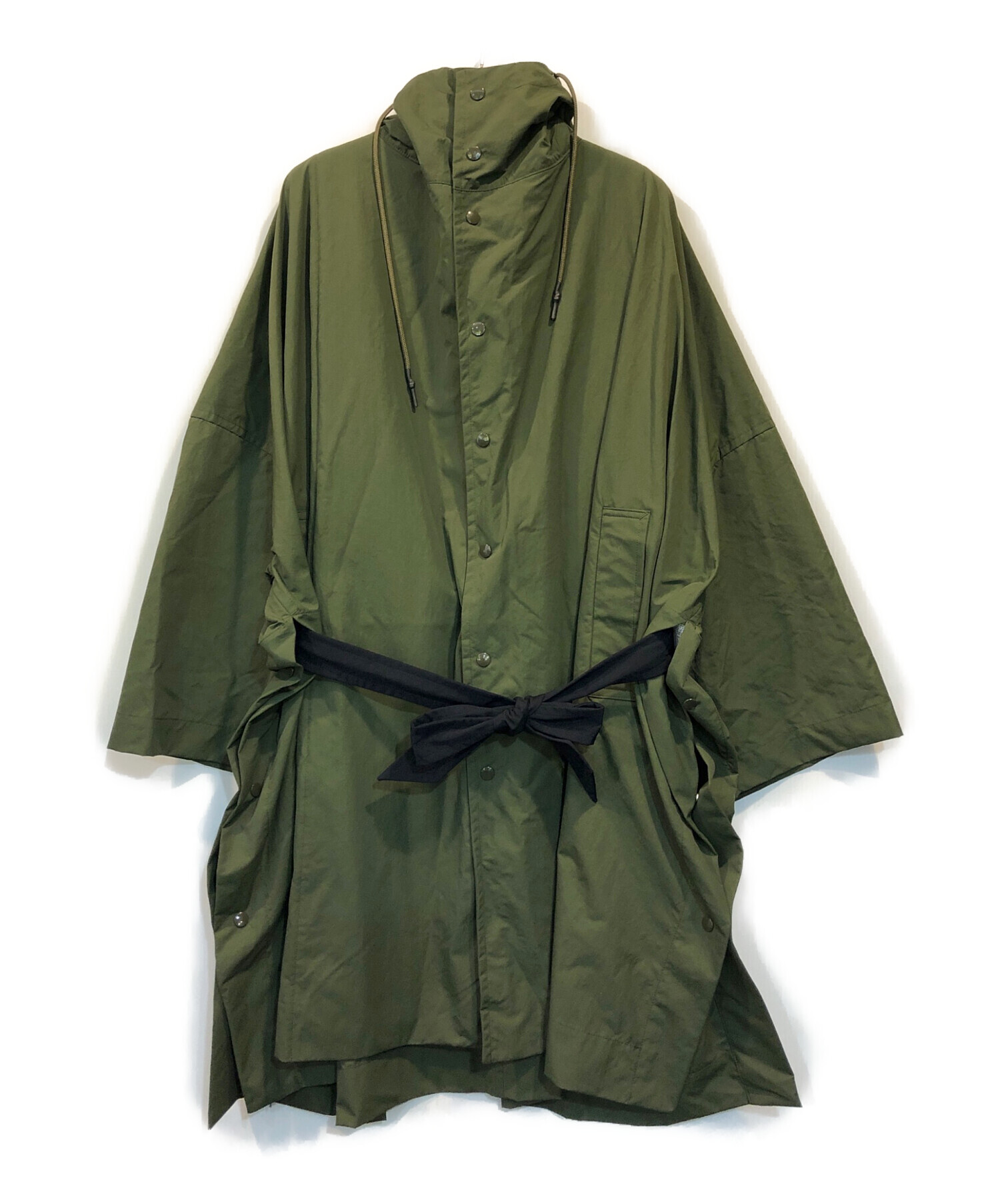 中古・古着通販】TOGA ARCHIVES (トーガアーカイブス) Taffeta hoodie coat カーキ サイズ:38｜ブランド・古着通販  トレファク公式【TREFAC FASHION】スマホサイト