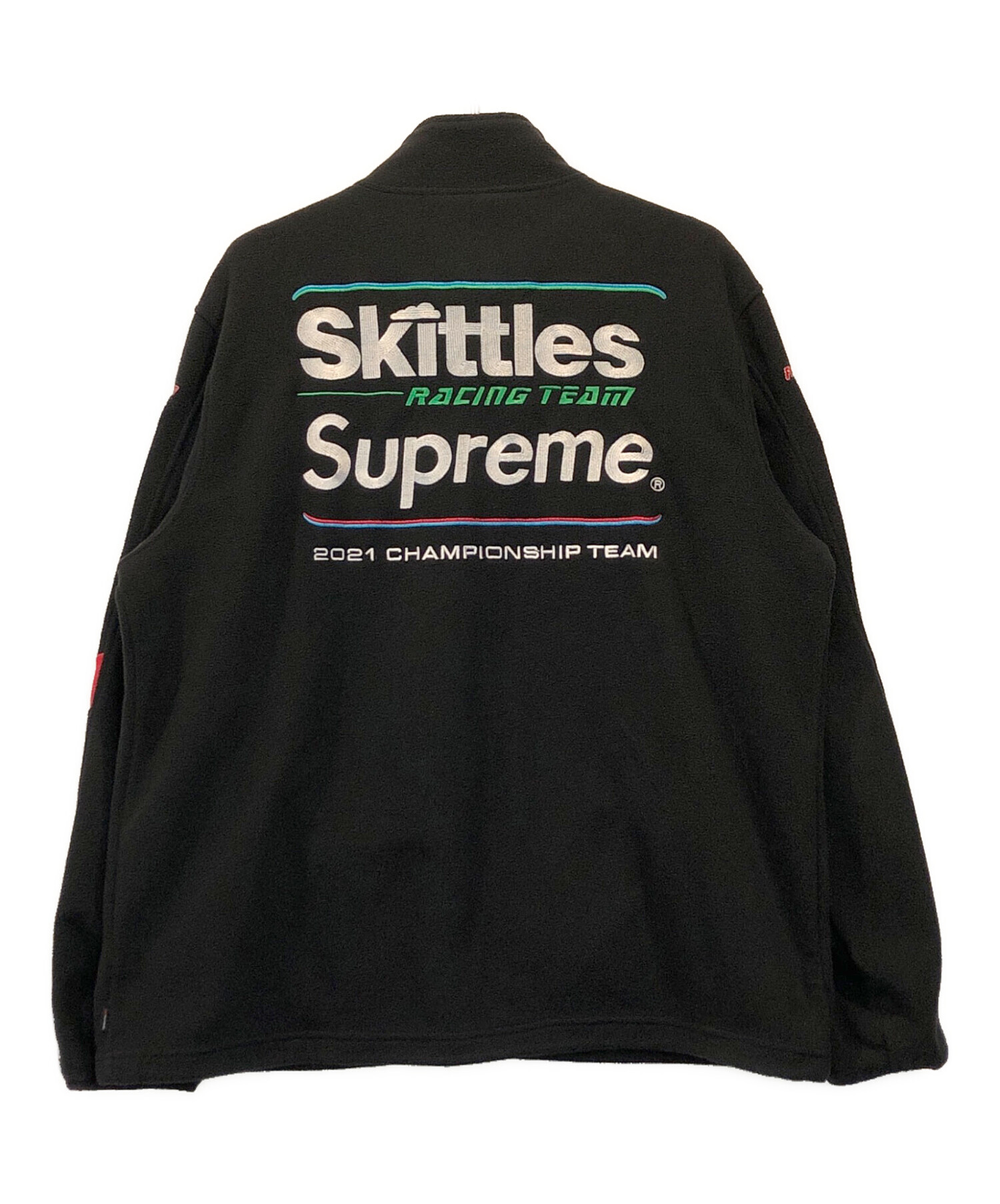 SUPREME (シュプリーム) Skittles Polartec Jacket ブラック サイズ:XL