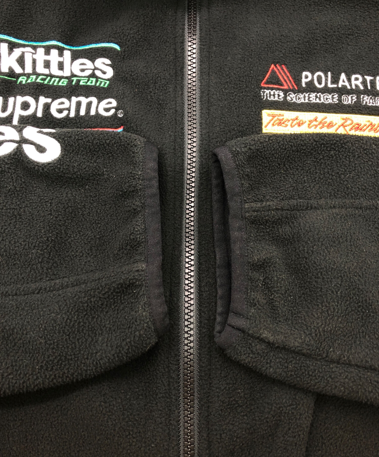 SUPREME (シュプリーム) Skittles Polartec Jacket ブラック サイズ:XL