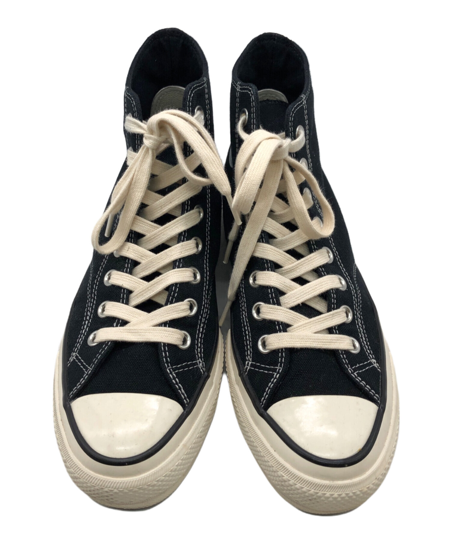 CONVERSE ADDICT (コンバース アディクト) CHUCK TAYLOR CANVAS HI ブラック×ホワイト サイズ:26.5