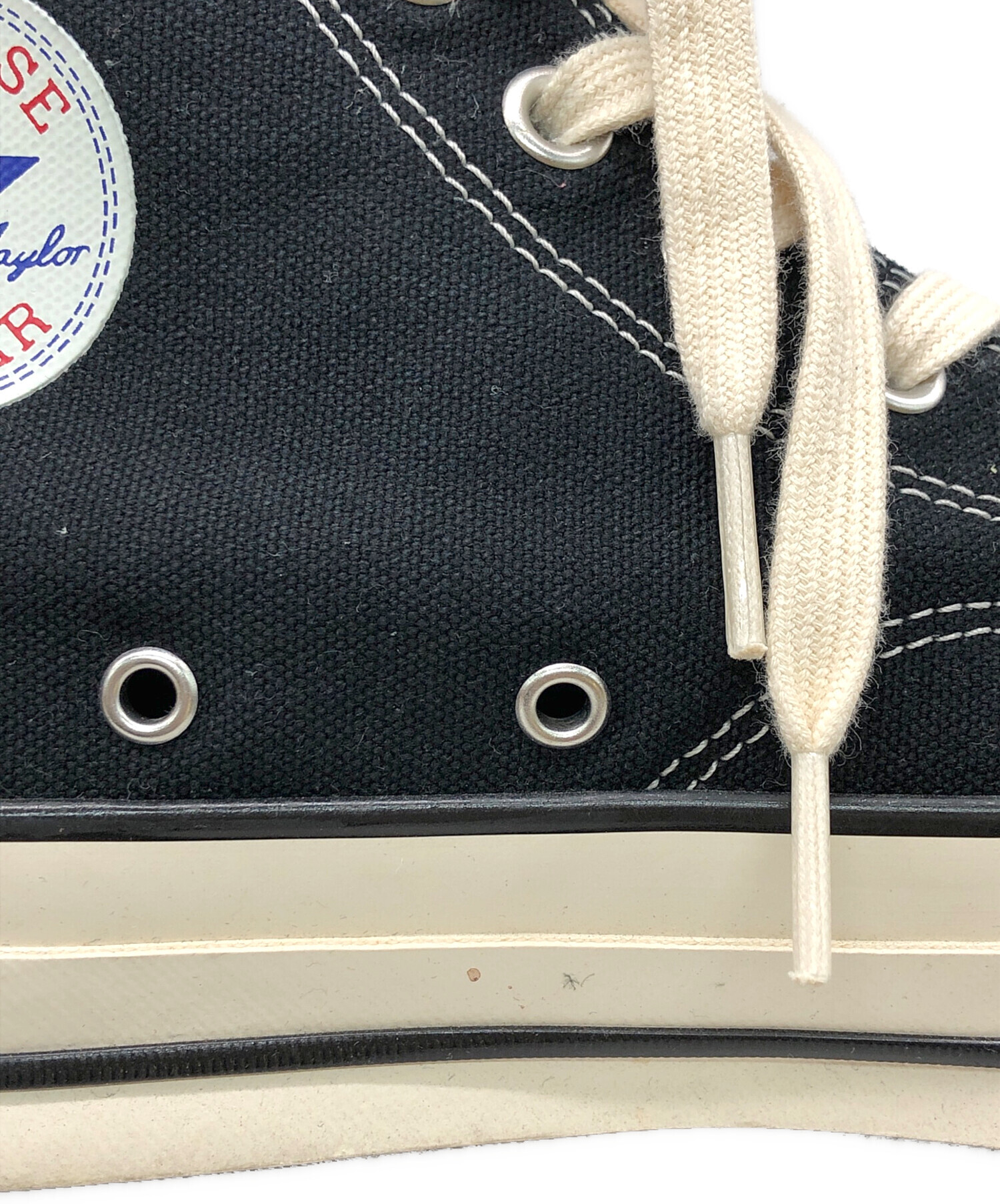 CONVERSE ADDICT (コンバース アディクト) CHUCK TAYLOR CANVAS HI ブラック×ホワイト サイズ:26.5