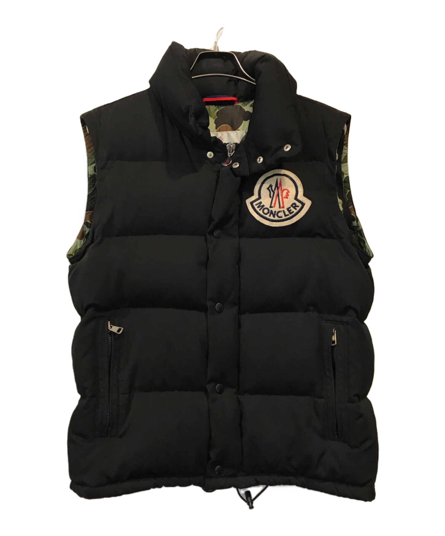 MONCLER (モンクレール) COMME des GARCONS JUNYA WATANABE MAN (コム デ ギャルソン ジュンヤ ワタナベ  マン) 2Way ダウンジャケット ブラック サイズ:M