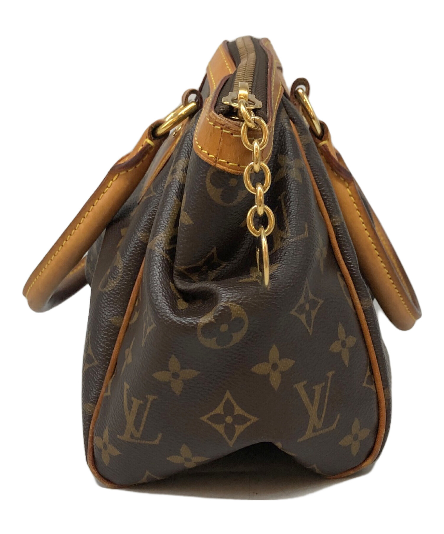 中古・古着通販】LOUIS VUITTON (ルイ ヴィトン) ティヴォリPM ブラウン｜ブランド・古着通販 トレファク公式【TREFAC  FASHION】スマホサイト