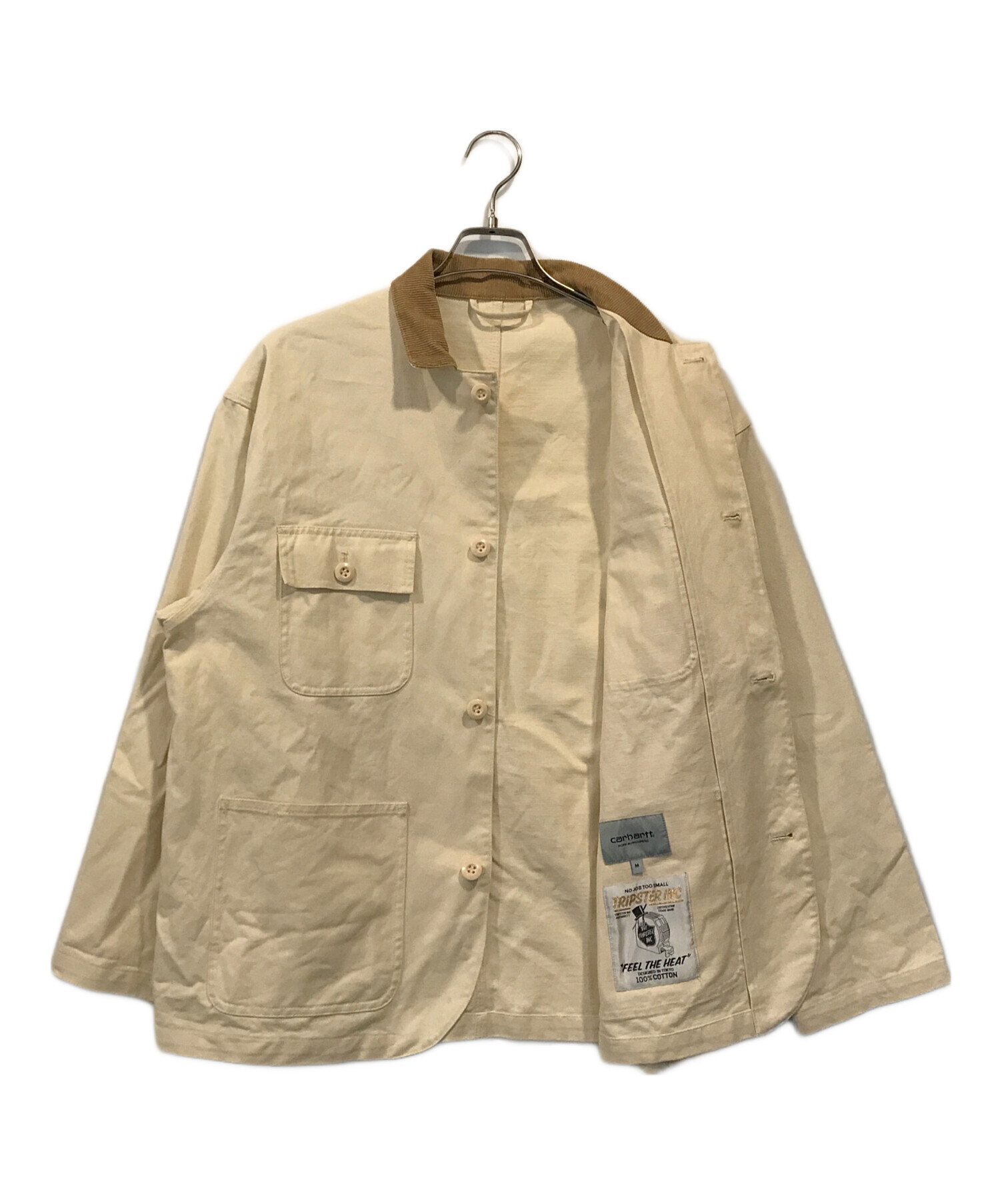 中古・古着通販】Carhartt WIP (カーハート) Kunichi Nomura (クンイチ ノムラ) セットアップ アイボリー  サイズ:M｜ブランド・古着通販 トレファク公式【TREFAC FASHION】スマホサイト